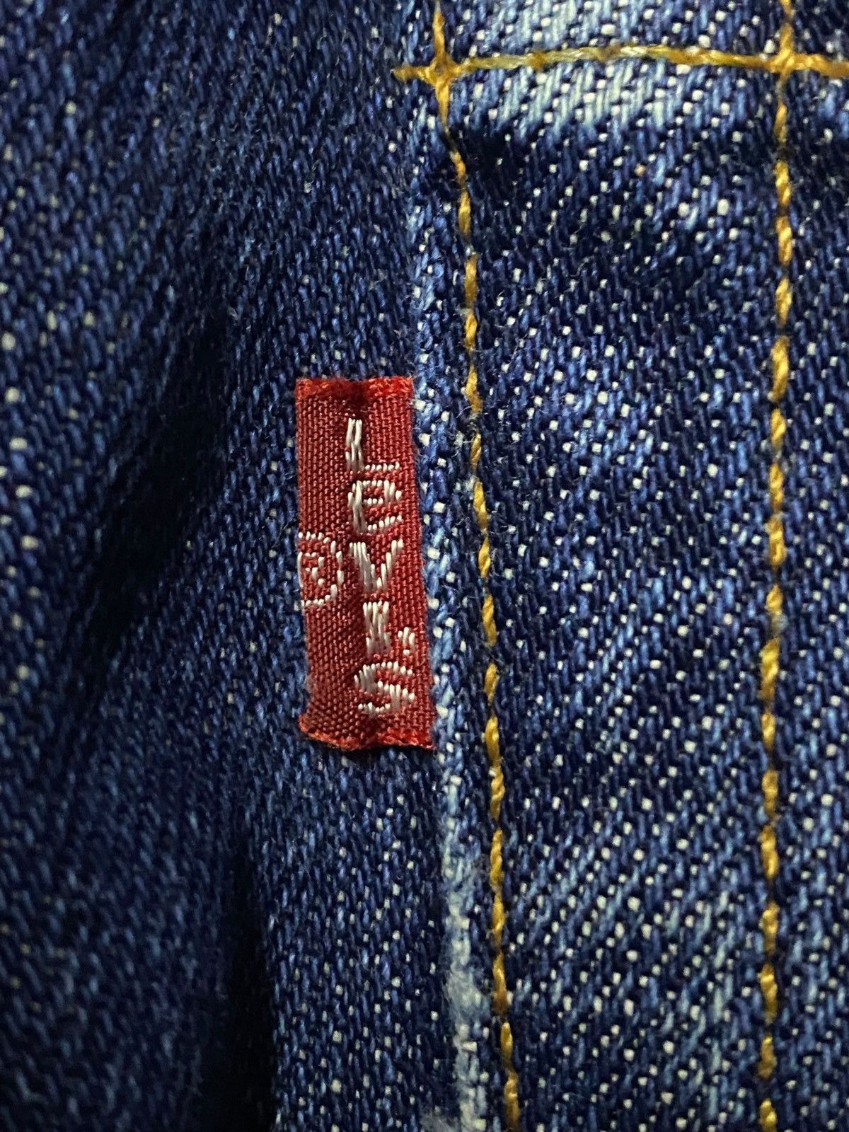 Levi's Vintage Clothing Levi's 501 blue jeans with a worn, distressed look jeans Size US 29 - 10 Thumbnail