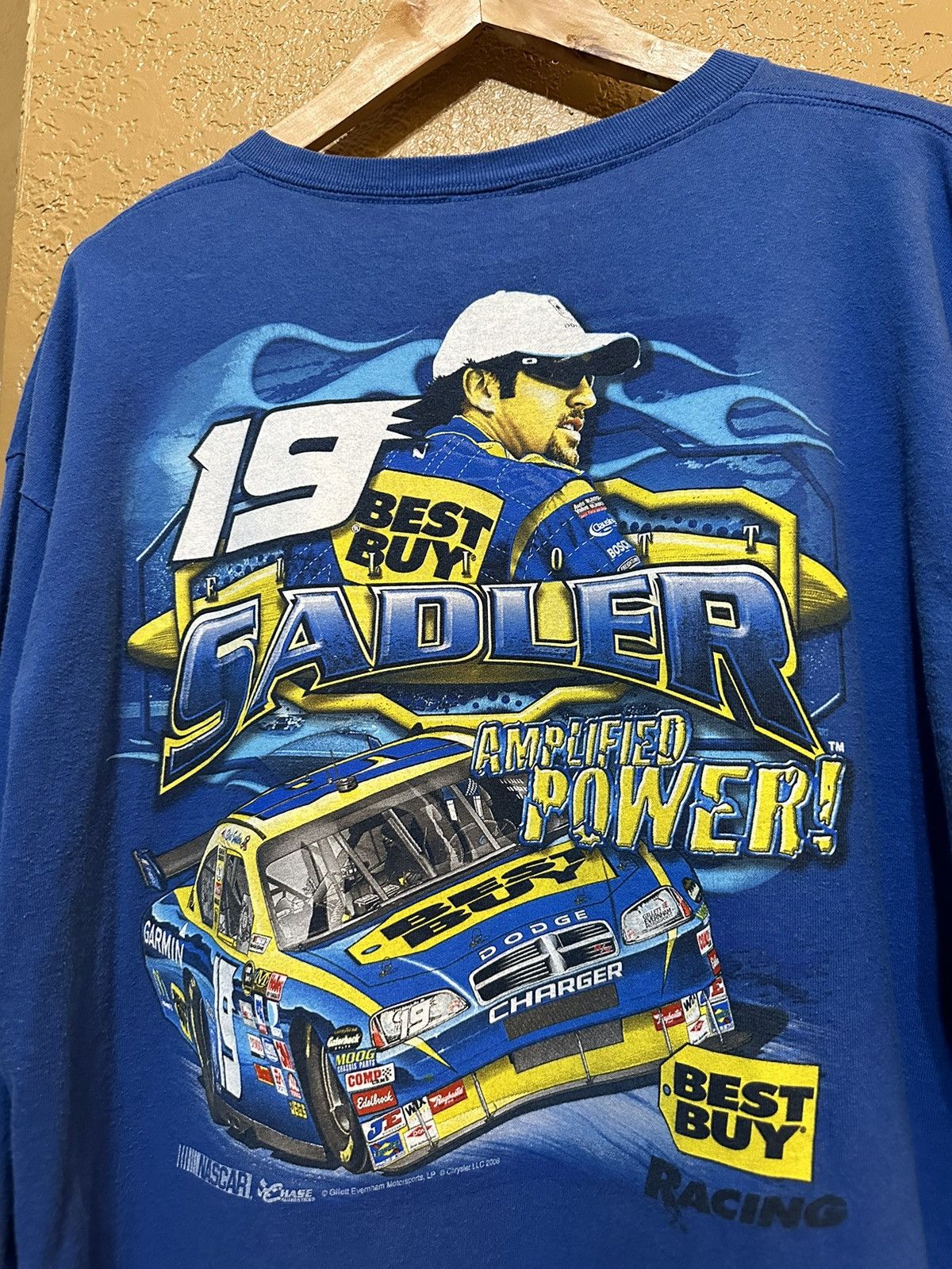 4GSELLER × NASCAR × Vintage vintage flames NASCAR Elliott Sadler tee Size US XL / EU 56 / 4 - 2 Thumbnail