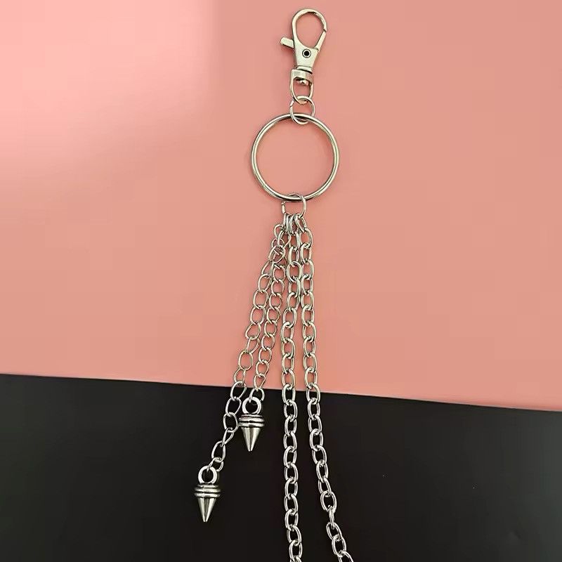 Other Rivet Pants Waist Belt Chain Size ONE SIZE - 3 Thumbnail
