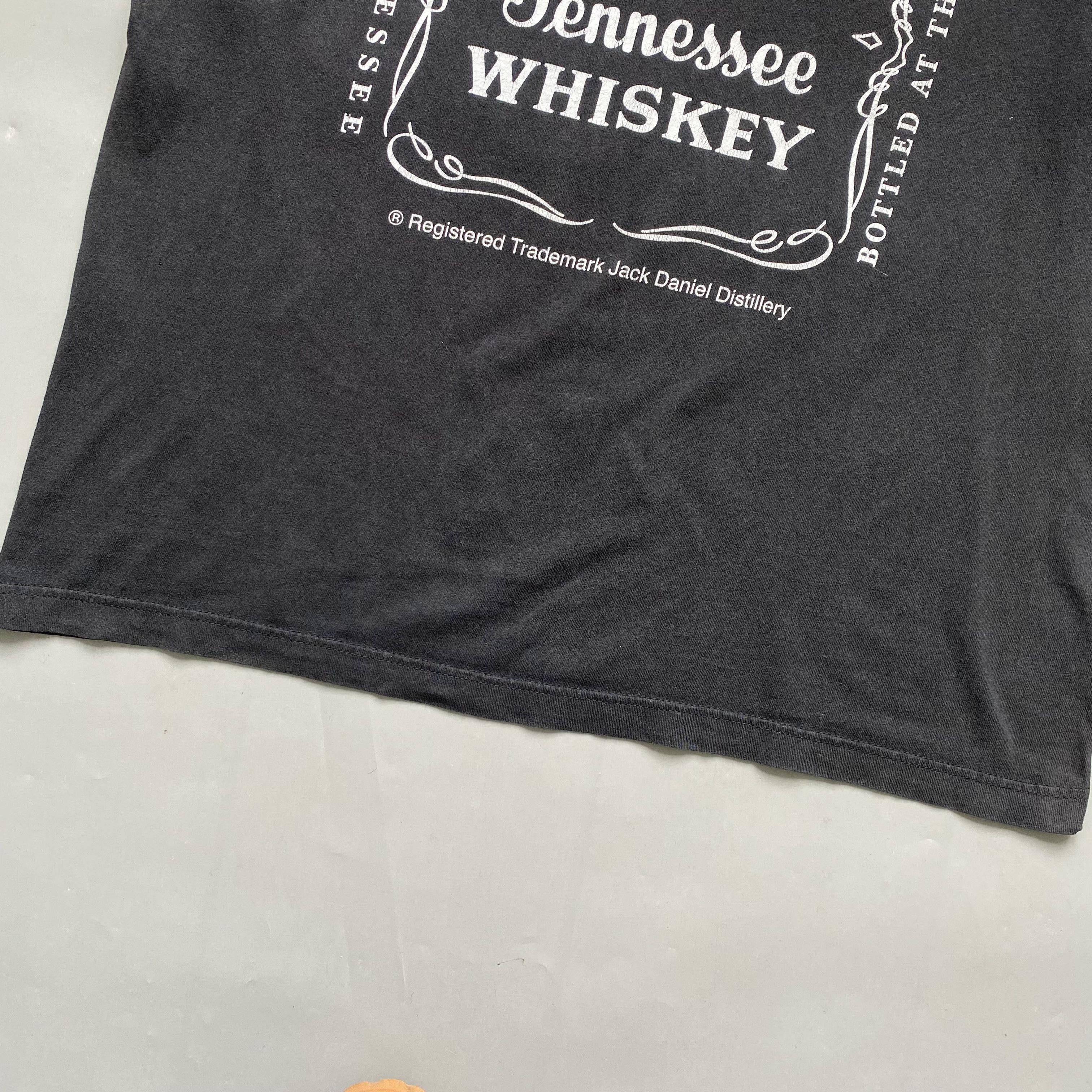 Vintage 🥃 Vintage 90s Jack Daniels Old No.7 Whiskey promo tee Size US L / EU 52-54 / 3 - 3 Thumbnail