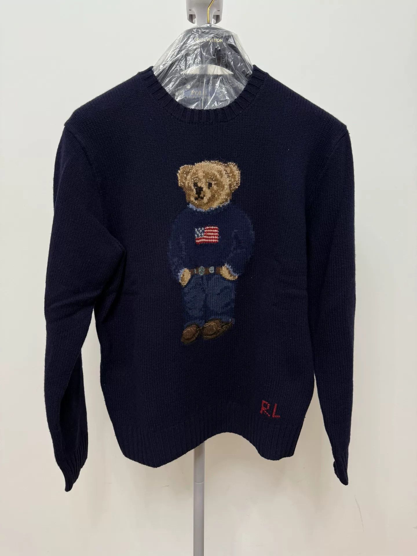 Polo Ralph Lauren Ralph Lauren Polo Bear Wool Sweater Size US M / EU 48-50 / 2 - 1 Thumbnail