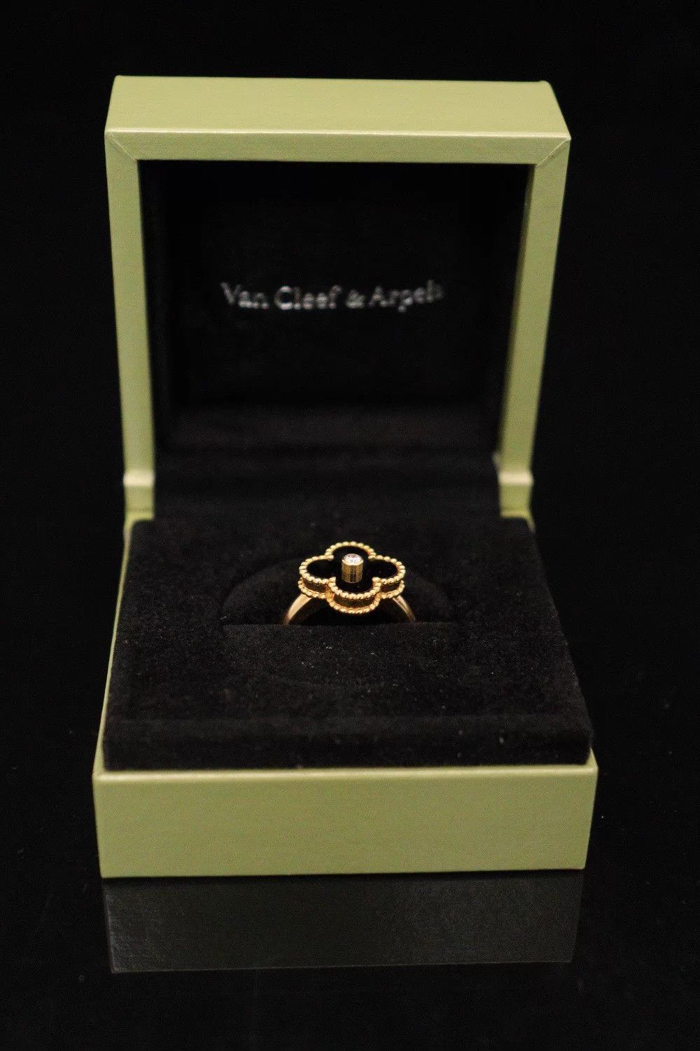 Van Cleef & Arpels Van Cleef & Arpels JB 18K Rose Gold Ring 51 with Box Size ONE SIZE - 2 Thumbnail