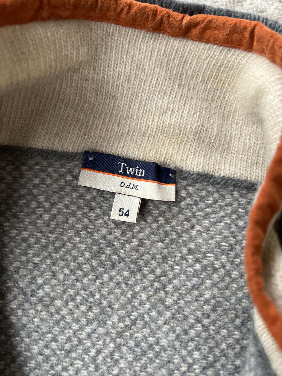 Other Twin D.d.M. Wool Zip Sweater Size US S / EU 44-46 / 1 - 3 Thumbnail