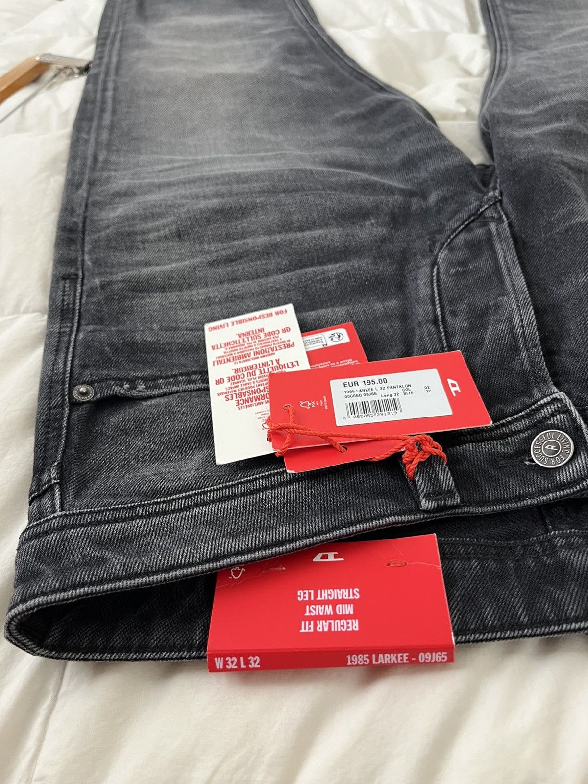 Diesel Diesel 1985 Larkee Jeans Size US 32 / EU 48 - 2 Thumbnail