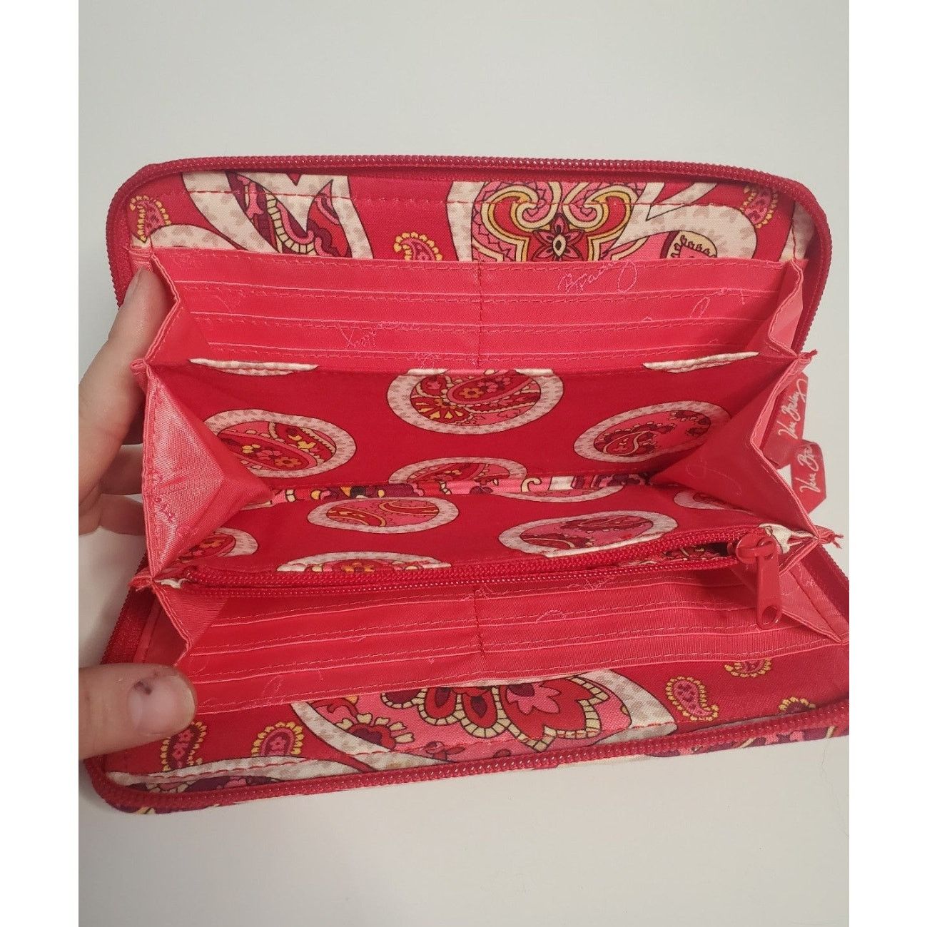 Vera Bradley Vera Bradley 'Rosy Posies' Wallet Size ONE SIZE - 4 Thumbnail