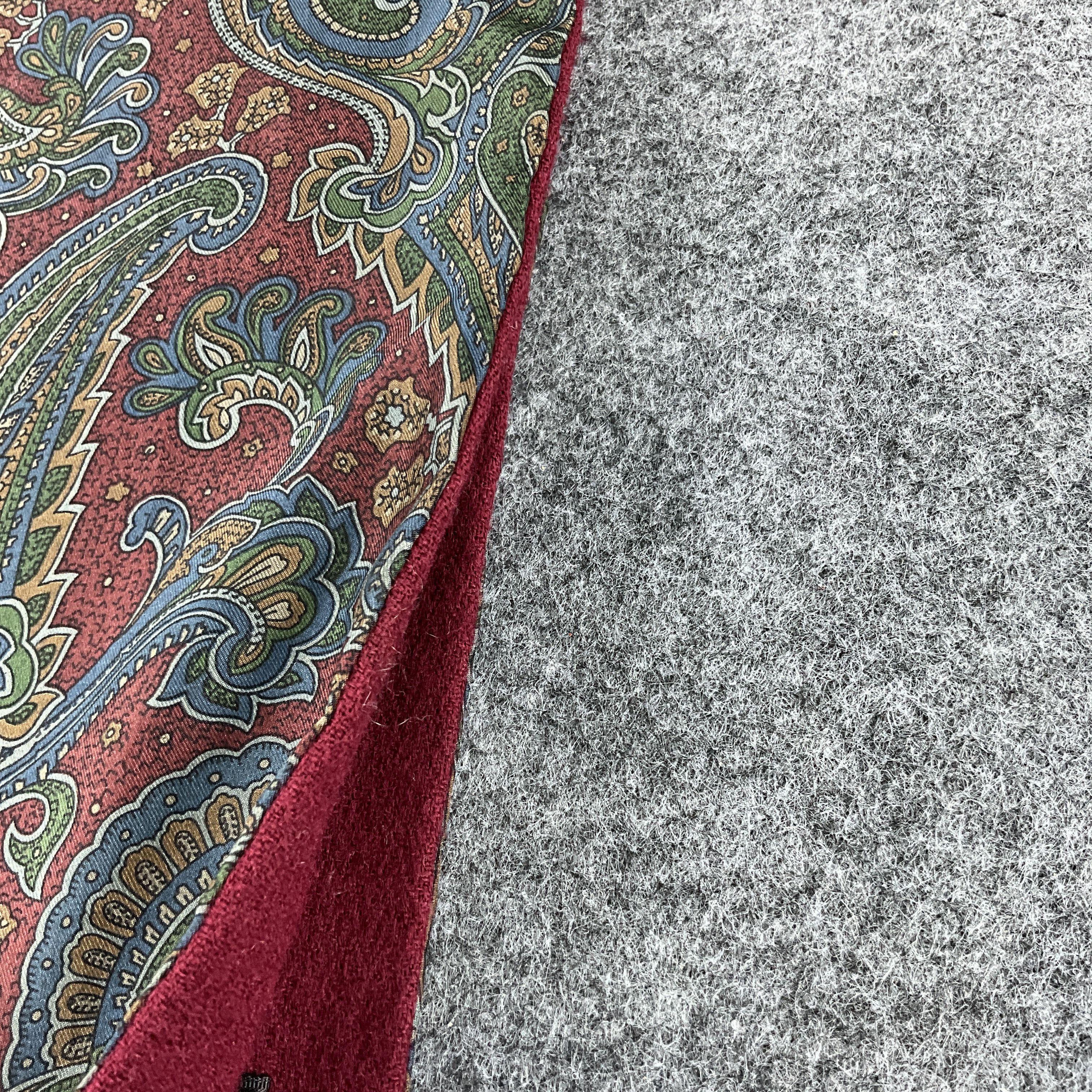 Vintage Kinloch Anderson Paisley Scarf / Muffler / Neckwear T1241 Size ONE SIZE - 9 Thumbnail