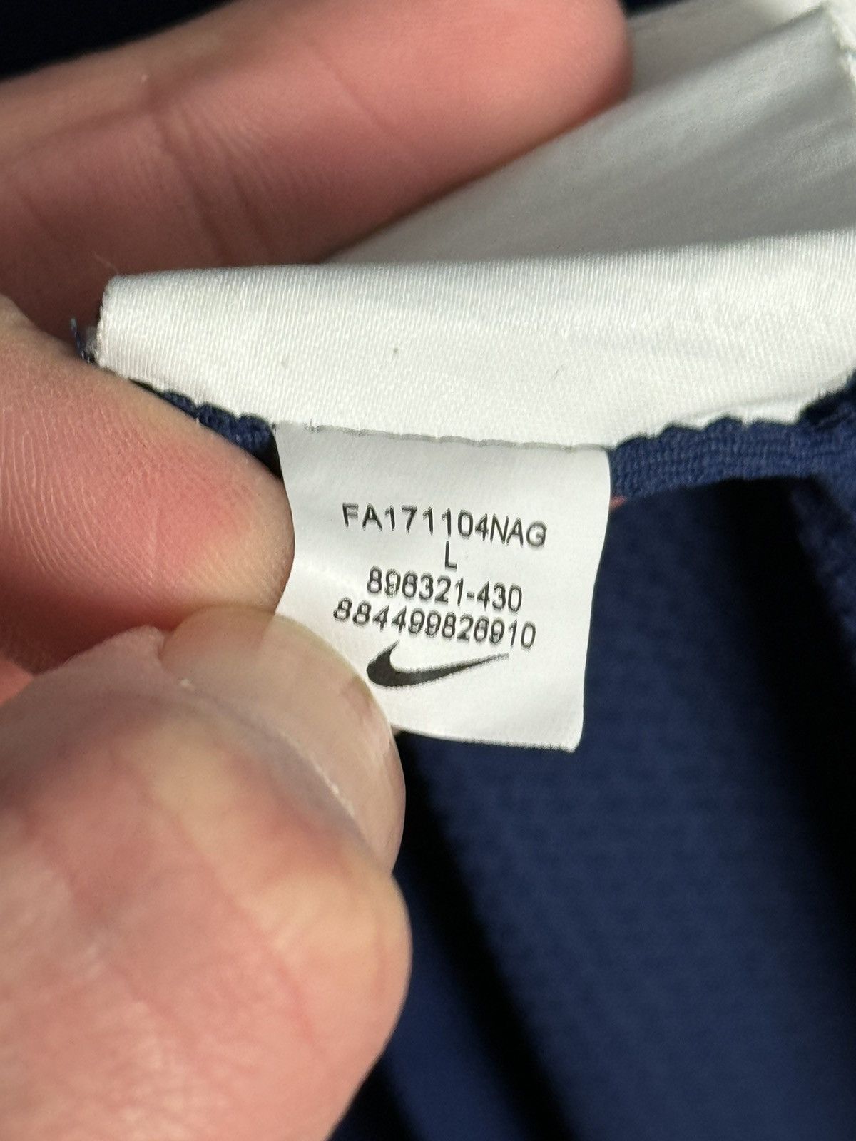 Nike Tottenham Hotspur 17/18 Away Football Jersey Size US L / EU 52-54 / 3 - 12 Thumbnail