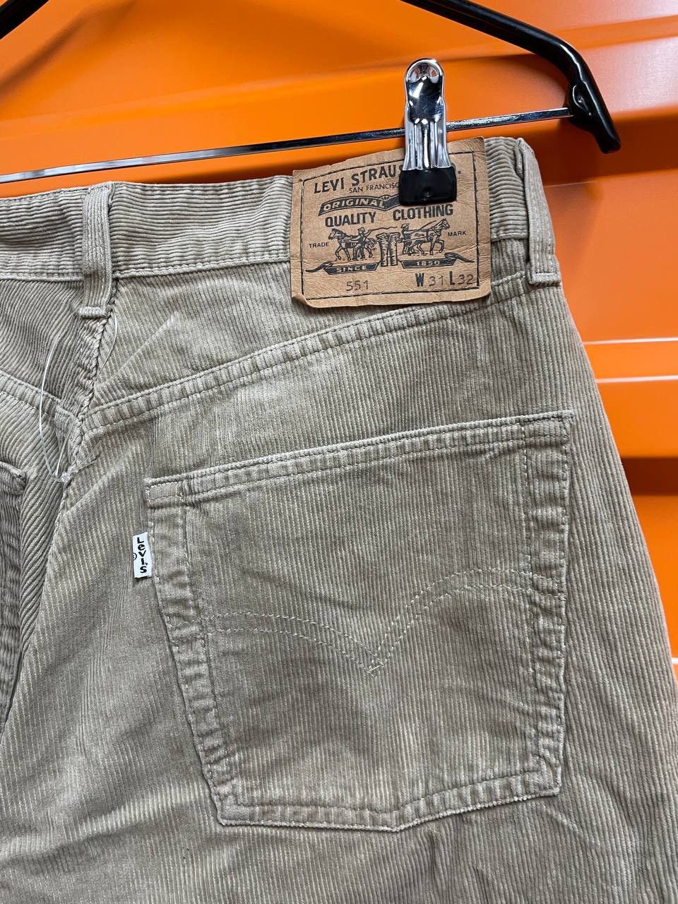 Levi's 🔥Rare Silver Tab Vintage Levi’s Corduroy Pants Size US 31 - 3 Thumbnail