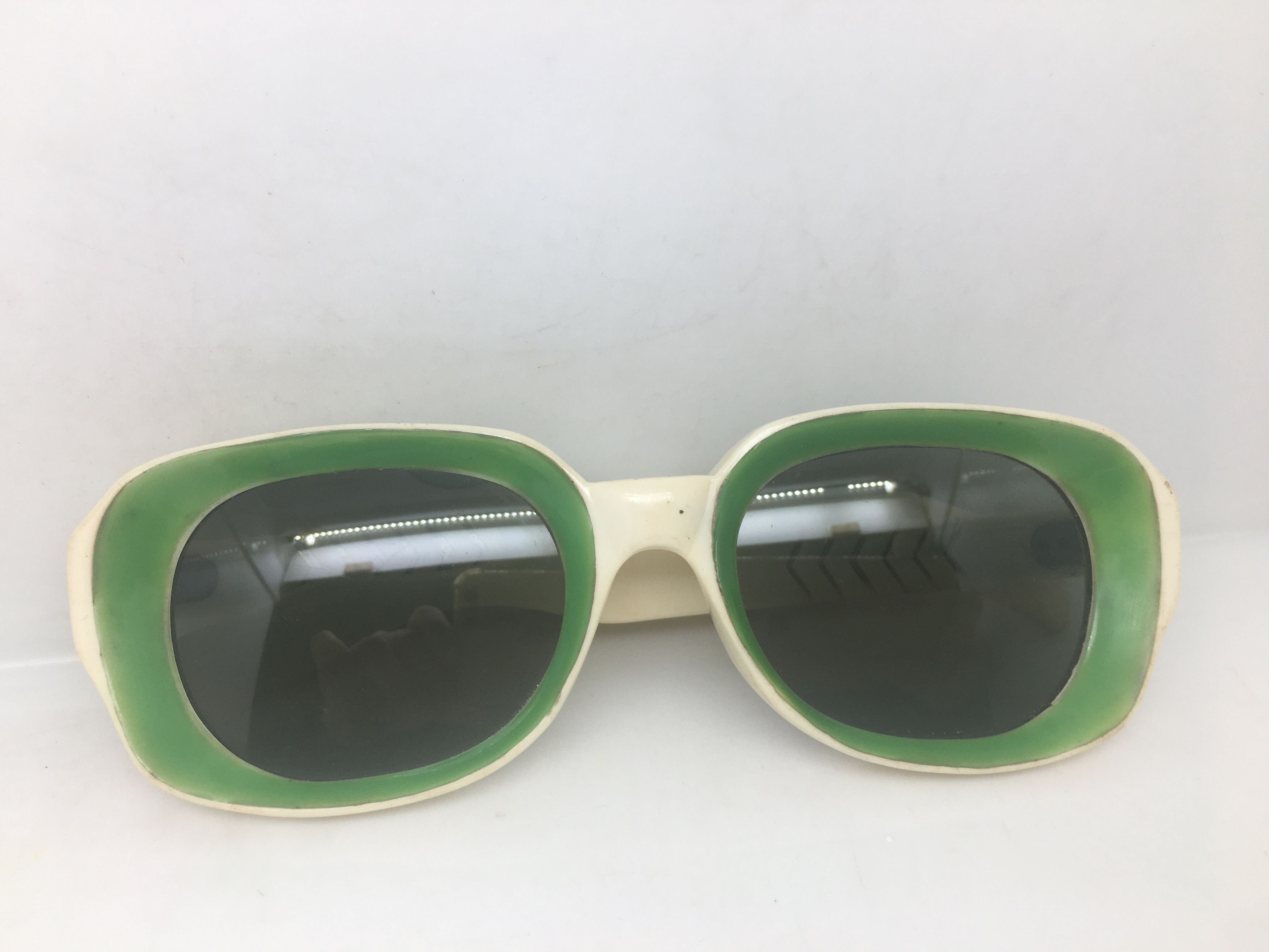 Vintage Vintage 70s Handmade Acetate Sunglasses Frame Made in Italy Size ONE SIZE - 8 Thumbnail