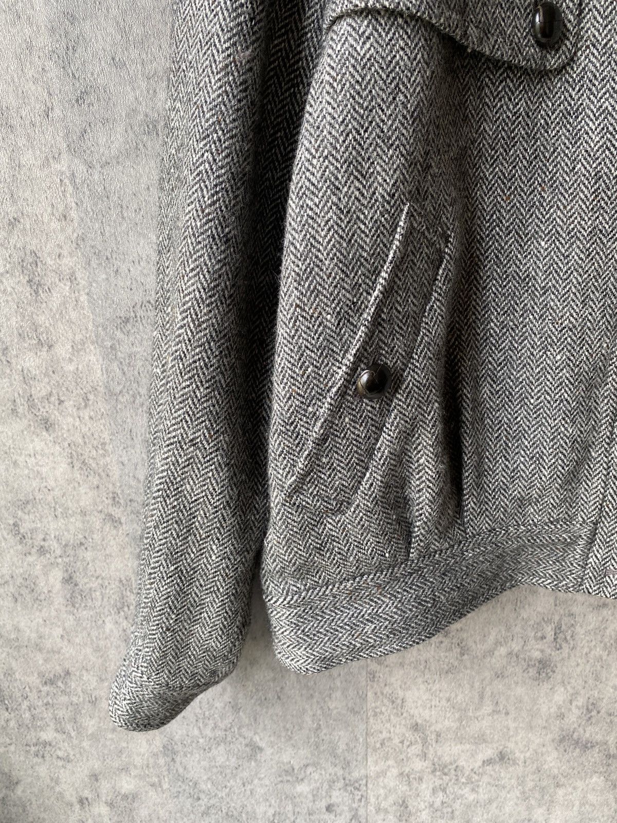Burberry Prorsum Vintage 90’s Burberry’s Wool Cropped Jacket Size US L / EU 52-54 / 3 - 4 Thumbnail