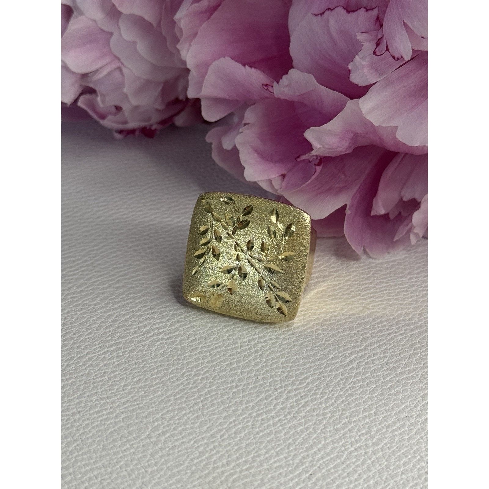Jewelry 925 STERLING SILVER GOLD PLATED ITALY RING SIZE 8 Size ONE SIZE - 7 Thumbnail