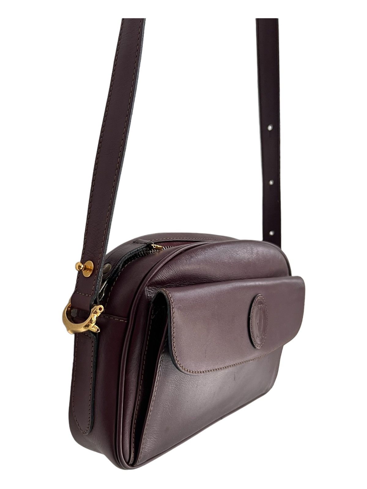 Cartier Iconic Must de Cartier Calfskin Leather Crossbody & Hobo Bag Size ONE SIZE - 6 Thumbnail