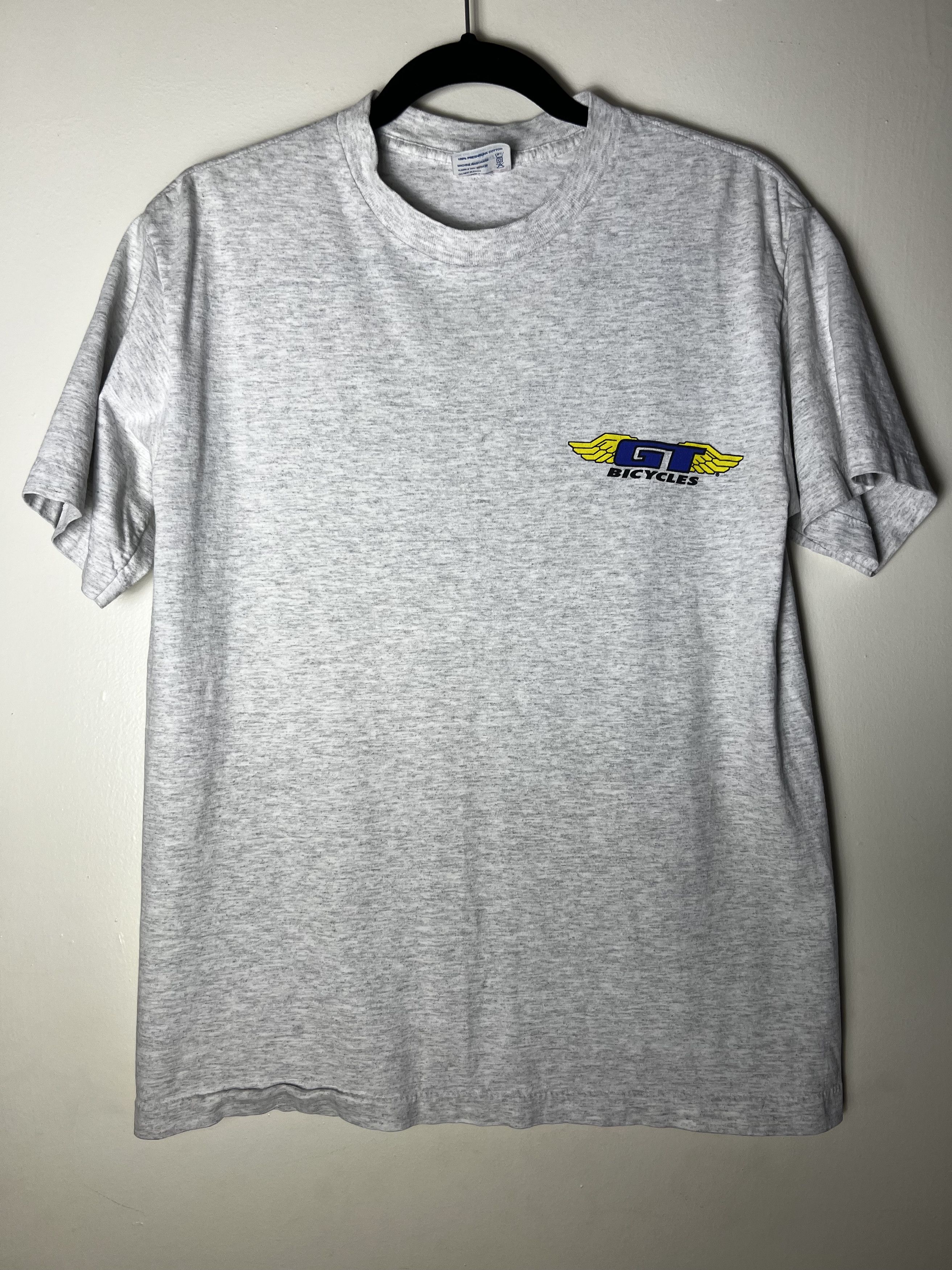 Vintage Vintage GT Bicycles Double Sided Graphic T-Shirt Size US M / EU 48-50 / 2 - 2 Thumbnail
