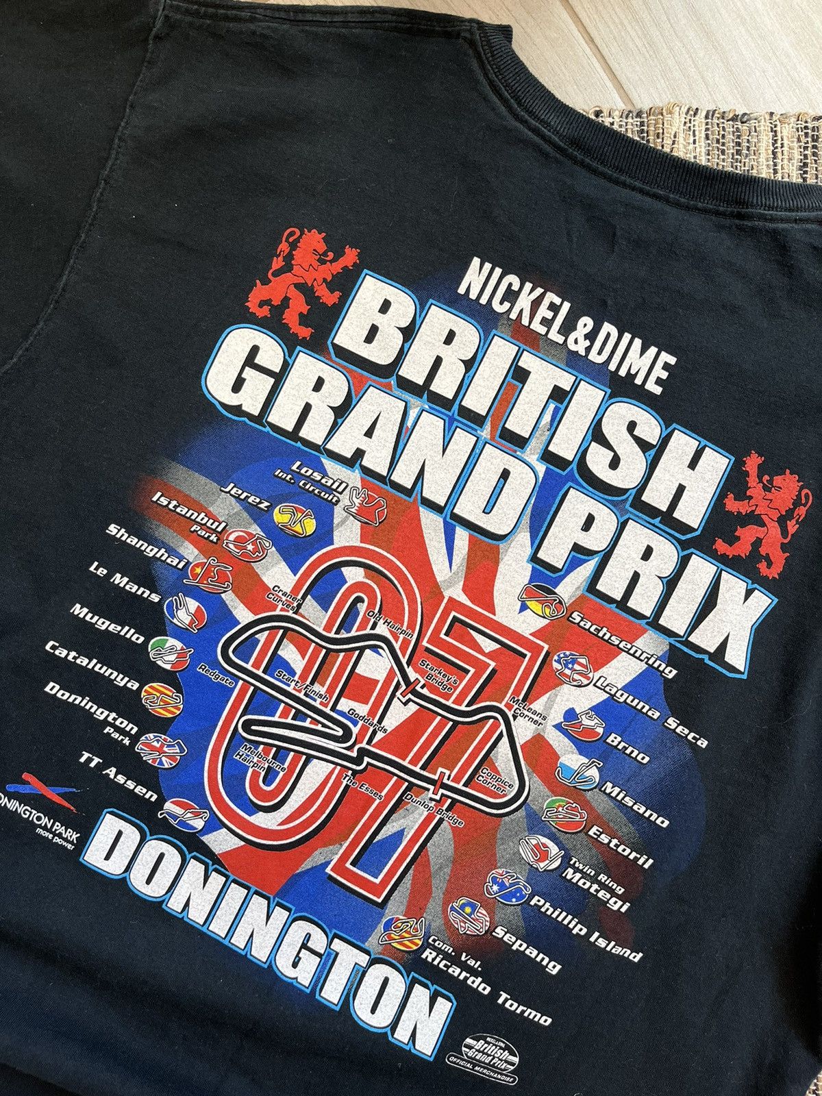 Vintage Vintage Grand Prix MOTO Tshirt 2007 racing Size US L / EU 52-54 / 3 - 11 Thumbnail