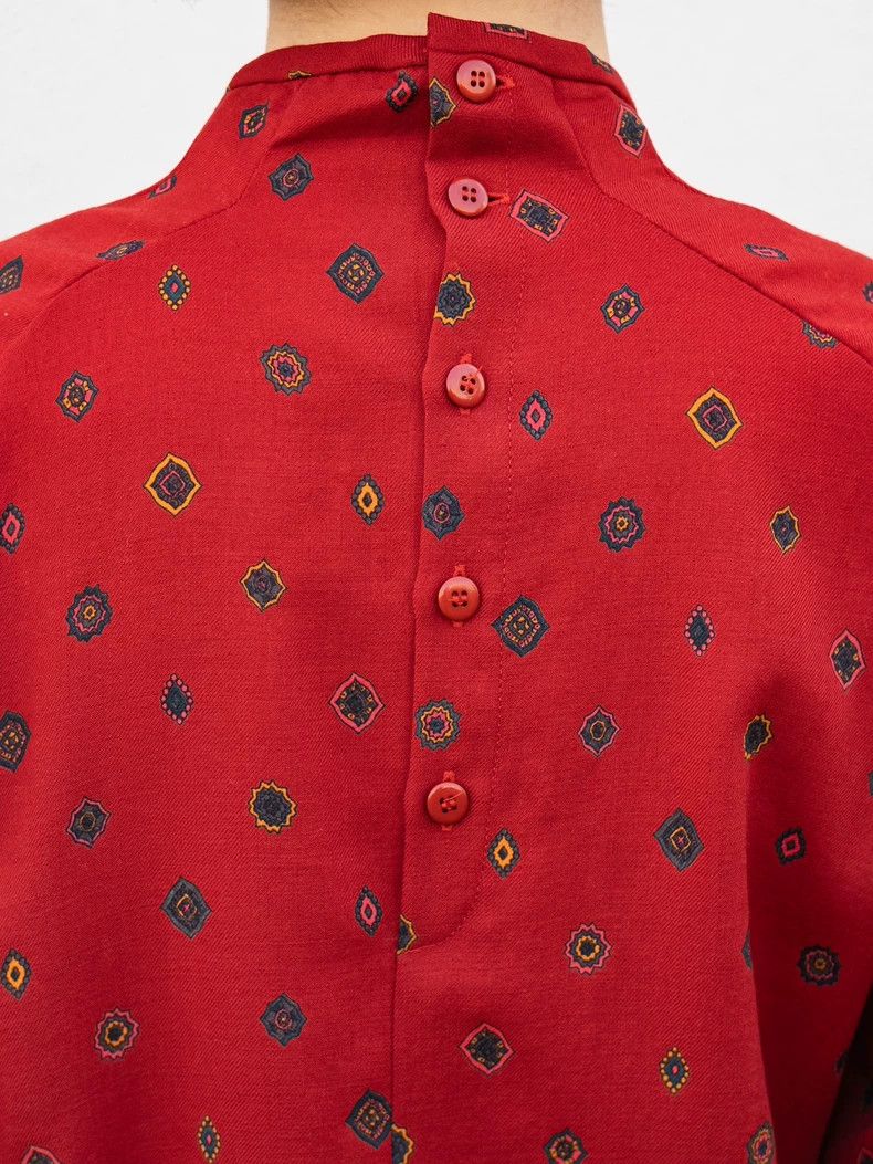 Kenzo KENZO Vintage wool sweater with ethnic patterns Size M / US 6-8 / IT 42-44 - 5 Thumbnail