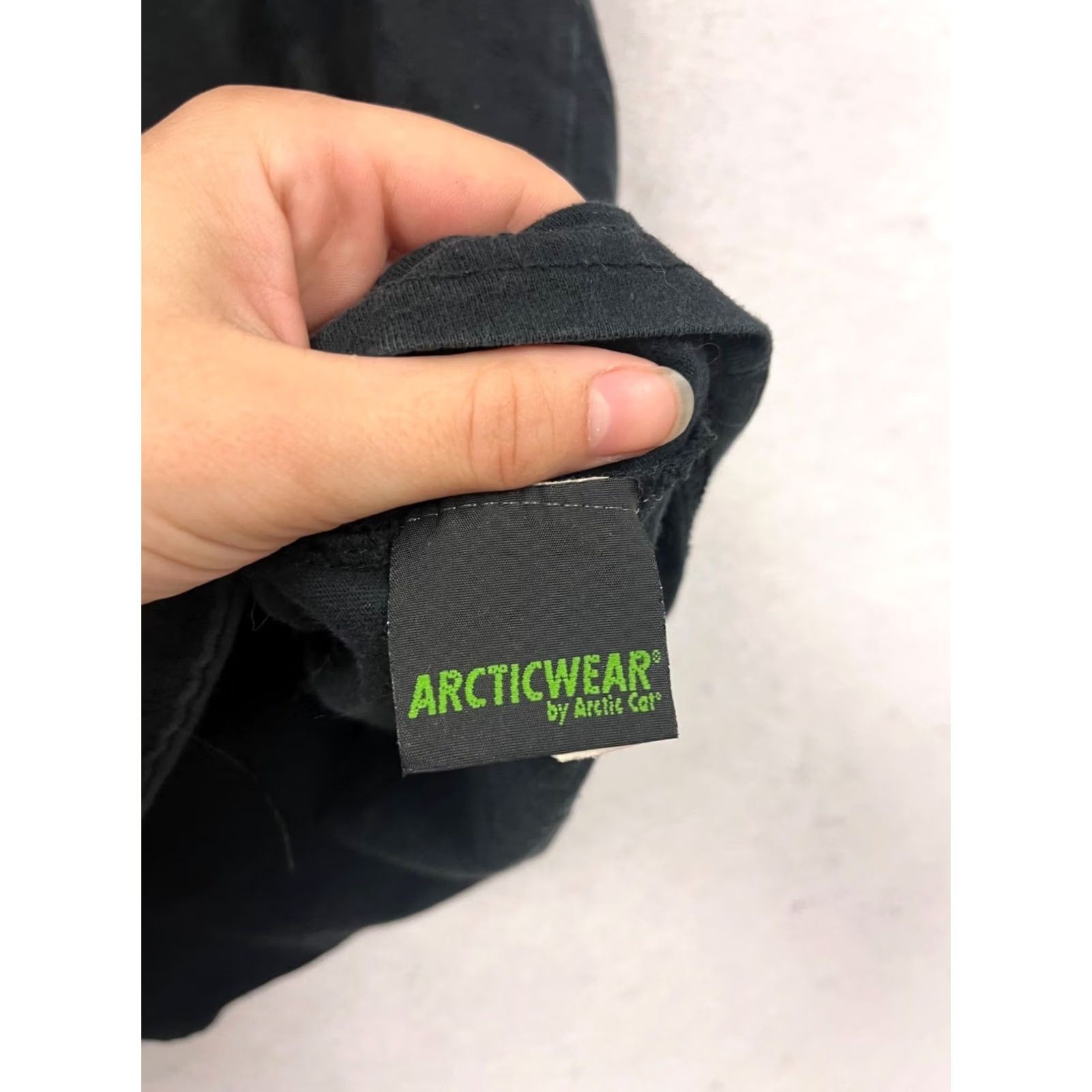 X-LARGE J. America Vintage Arcticwear T-Shirt XL Black Mens X-Large Graphic Design Size US XL / EU 56 / 4 - 4 Thumbnail