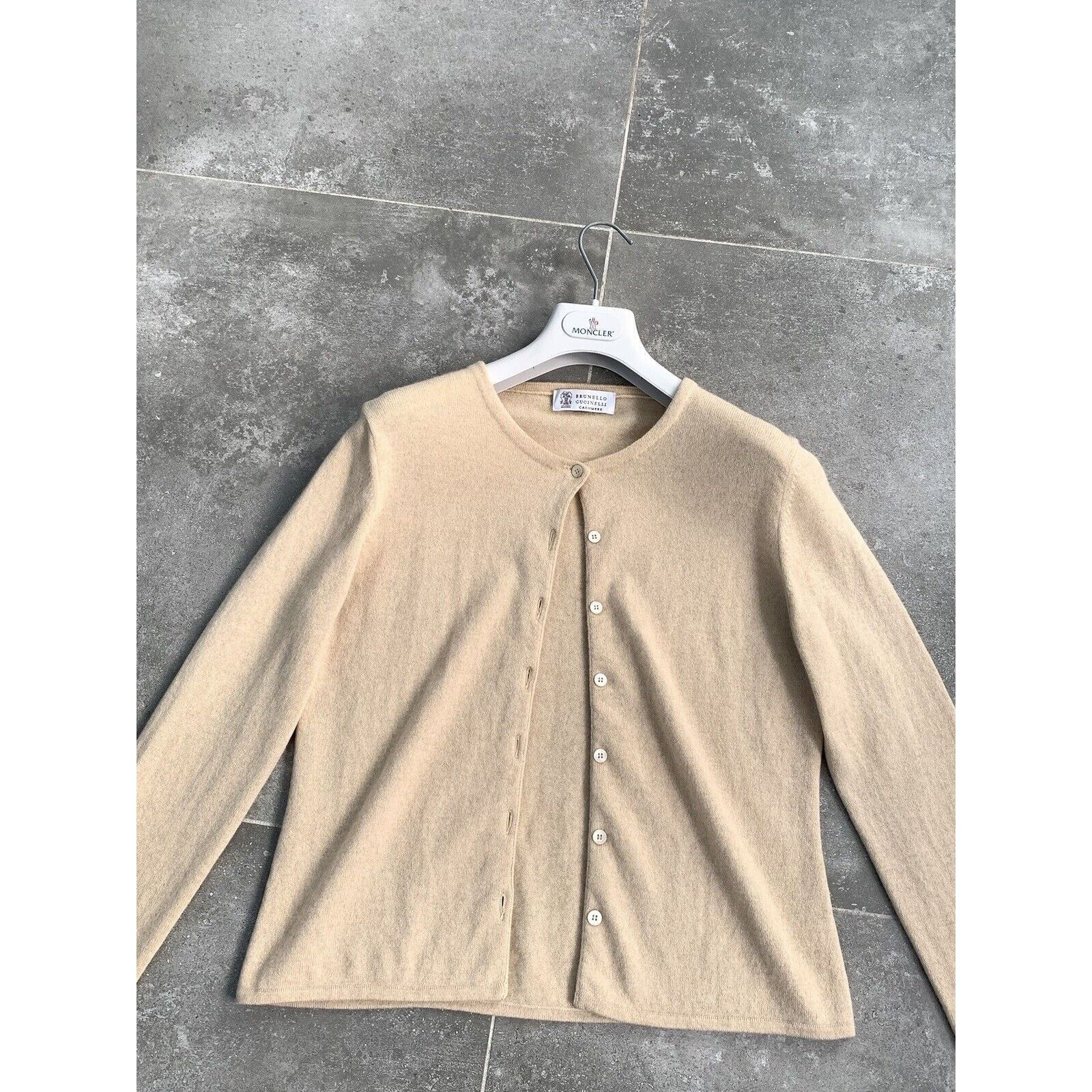 Brunello Cucinelli Women's BRUNELLO CUCINELLI CASHMERE Cardigan Sweater SZ S-M Size M / US 6-8 / IT 42-44 - 12 Thumbnail