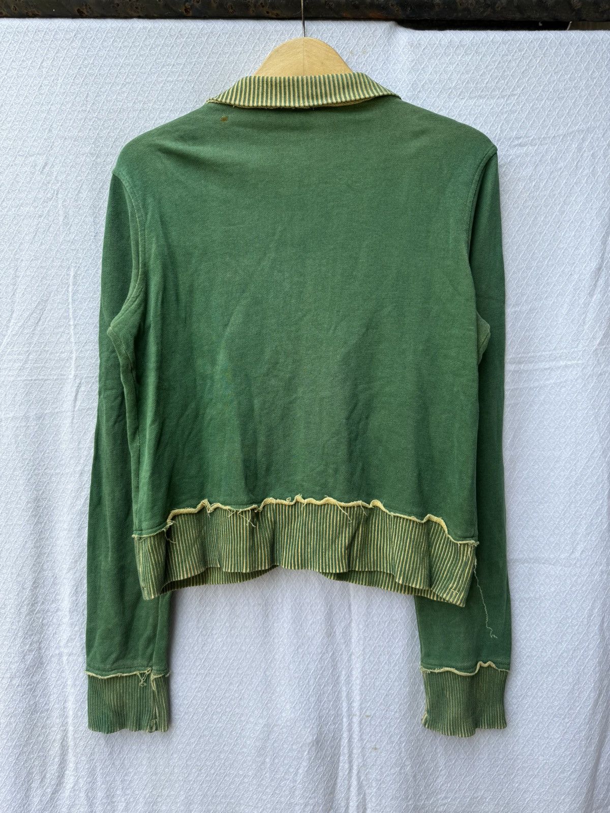 Hysteric Glamour Distressed Sweatshirt Zipper Ifsixwasnine Kmrii Styled Size US M / EU 48-50 / 2 - 3 Thumbnail