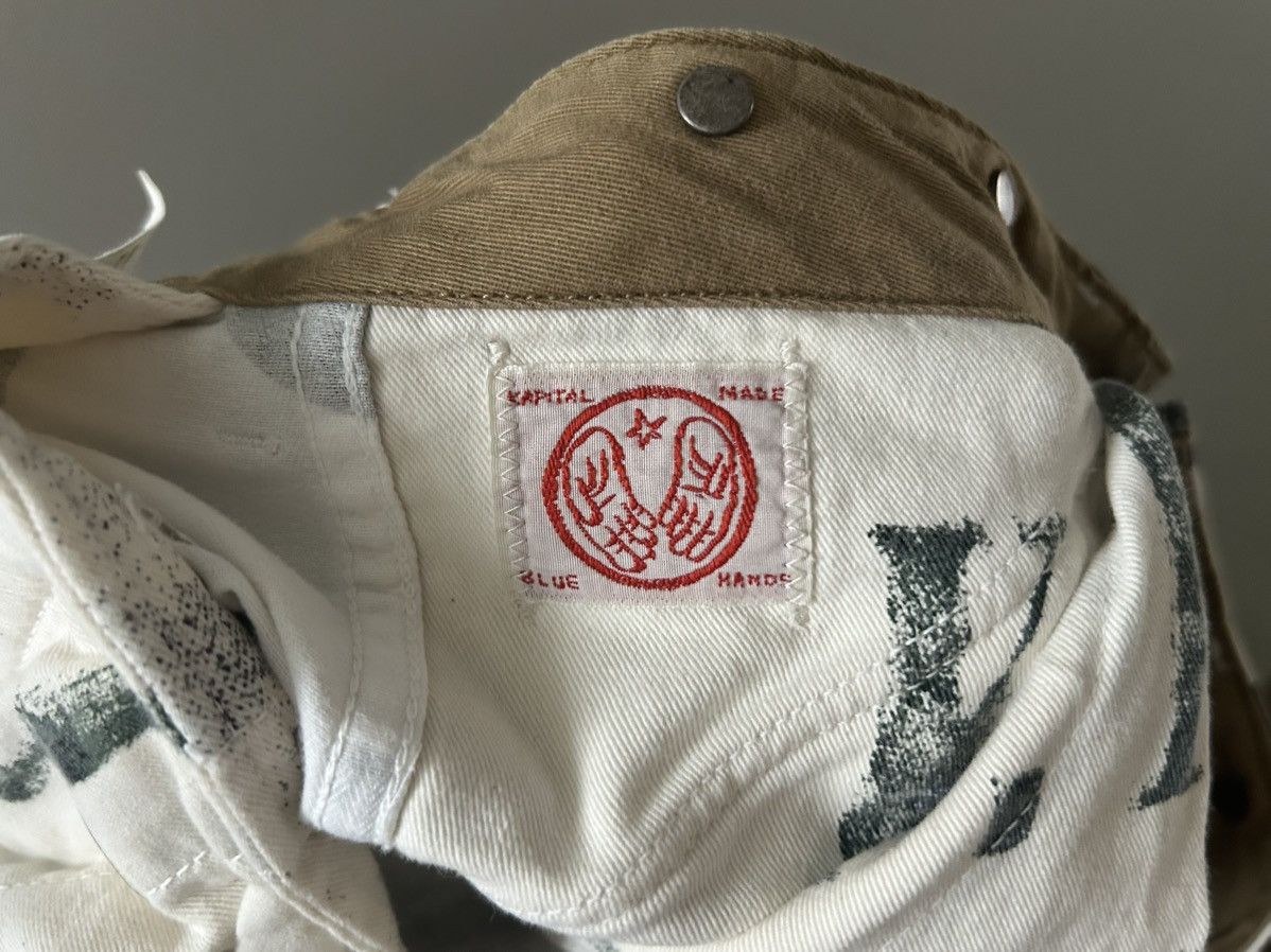 Kapital Kapital Rope Print Cargo Shorts Size US 34 / EU 50 - 3 Thumbnail