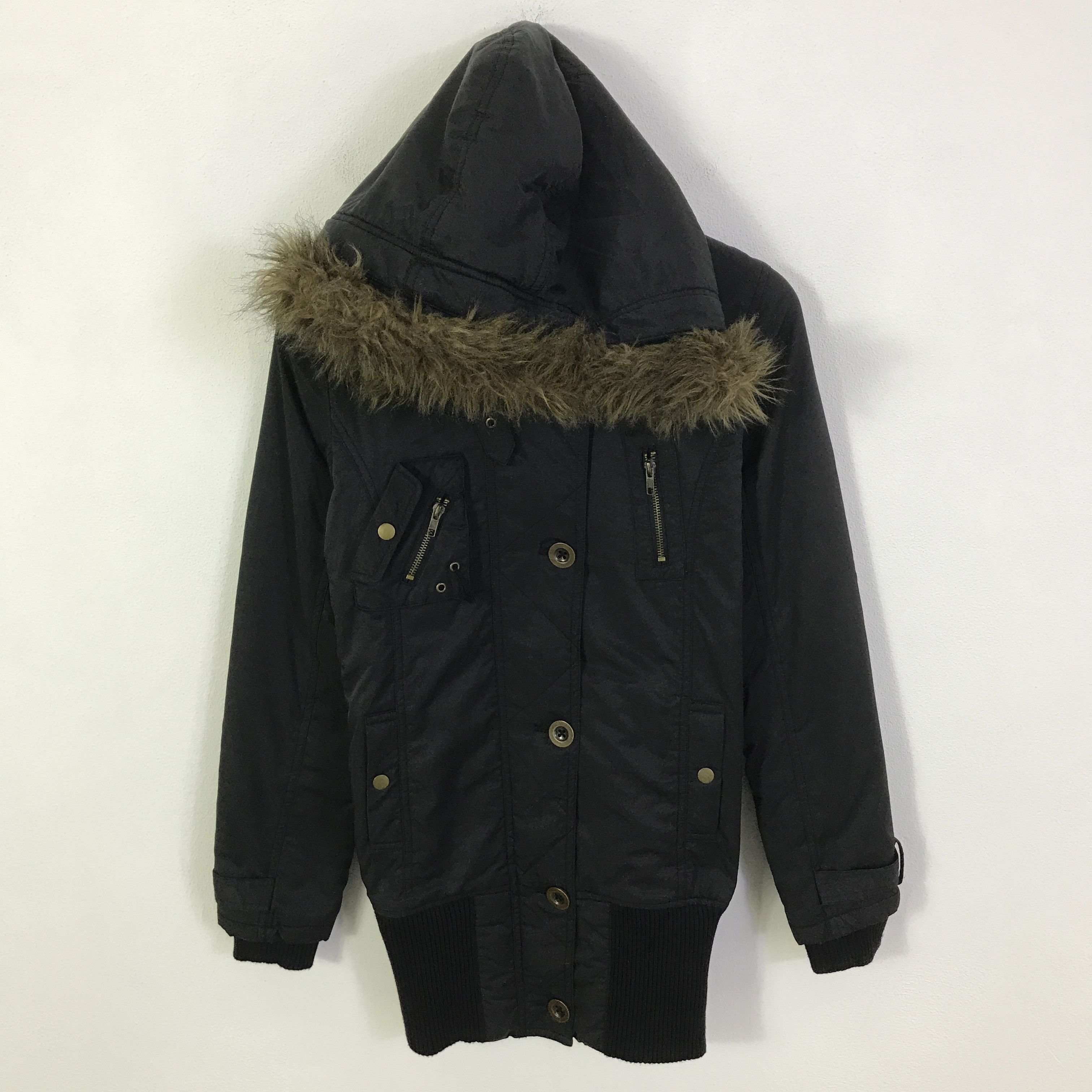 Japanese Brand liz lisa doll Fur Hoodie jacket style LGB K105B2 Size M / US 6-8 / IT 42-44 - 1 Thumbnail