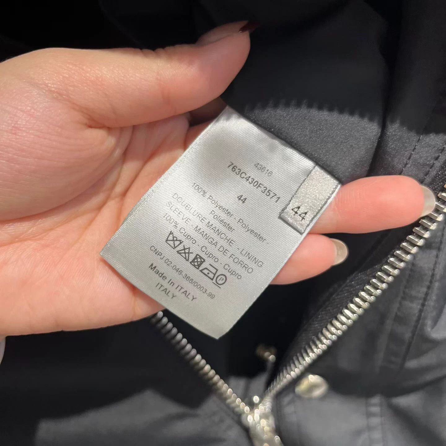 Dior Dior Black Lapel Casual Longsleeve Jacket 44 Size US S / EU 44-46 / 1 - 4 Thumbnail