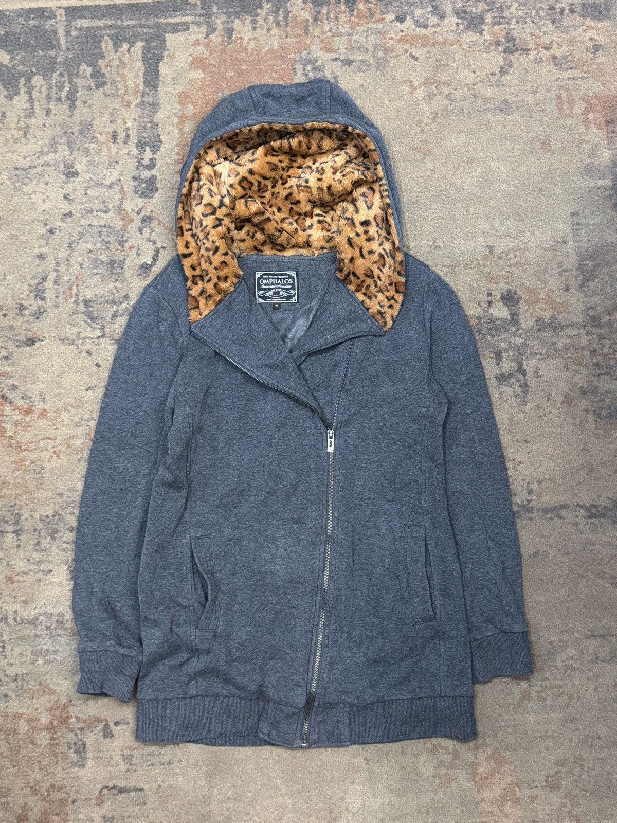 GOSTAR DE FUGA × If Six Was Nine × Japanese Brand Asymmetrical Hoodie Fur Leopard Japanese Omphalos Size US M / EU 48-50 / 2 - 2 Thumbnail