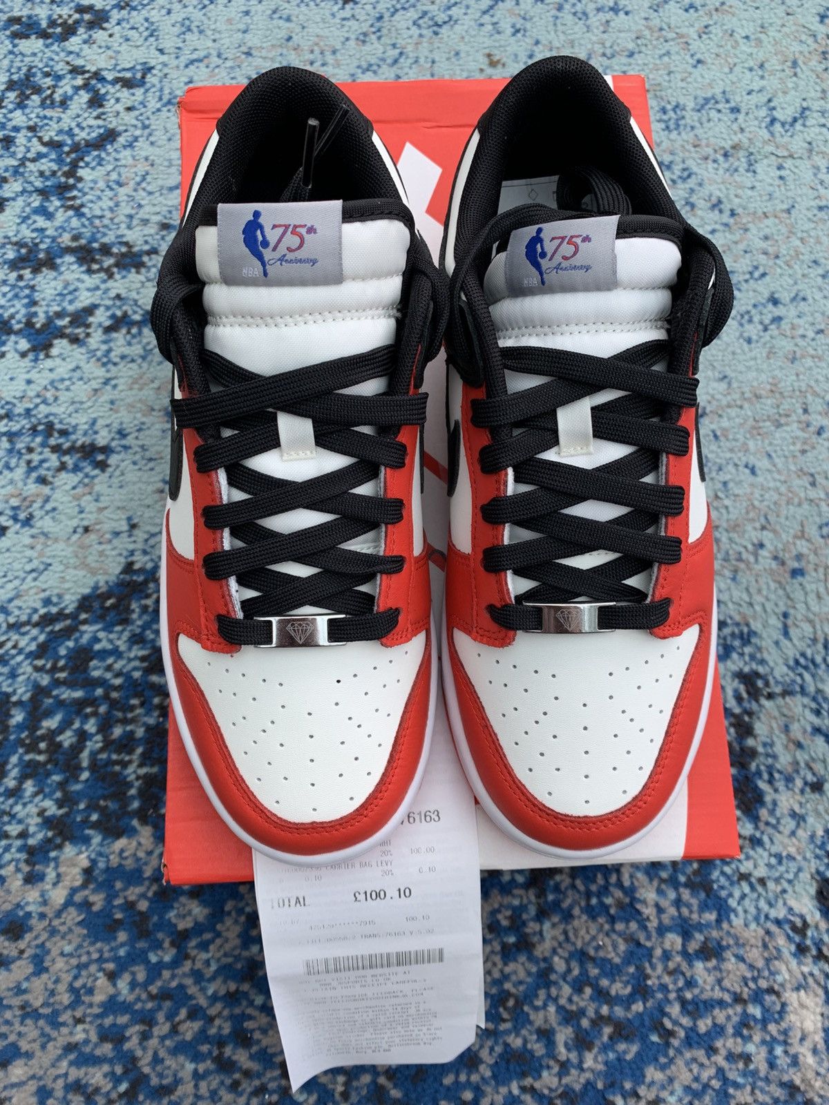 Nike Nike Dunk Low NBA 75th Anniversary Size US 7 / EU 40 - 5 Thumbnail