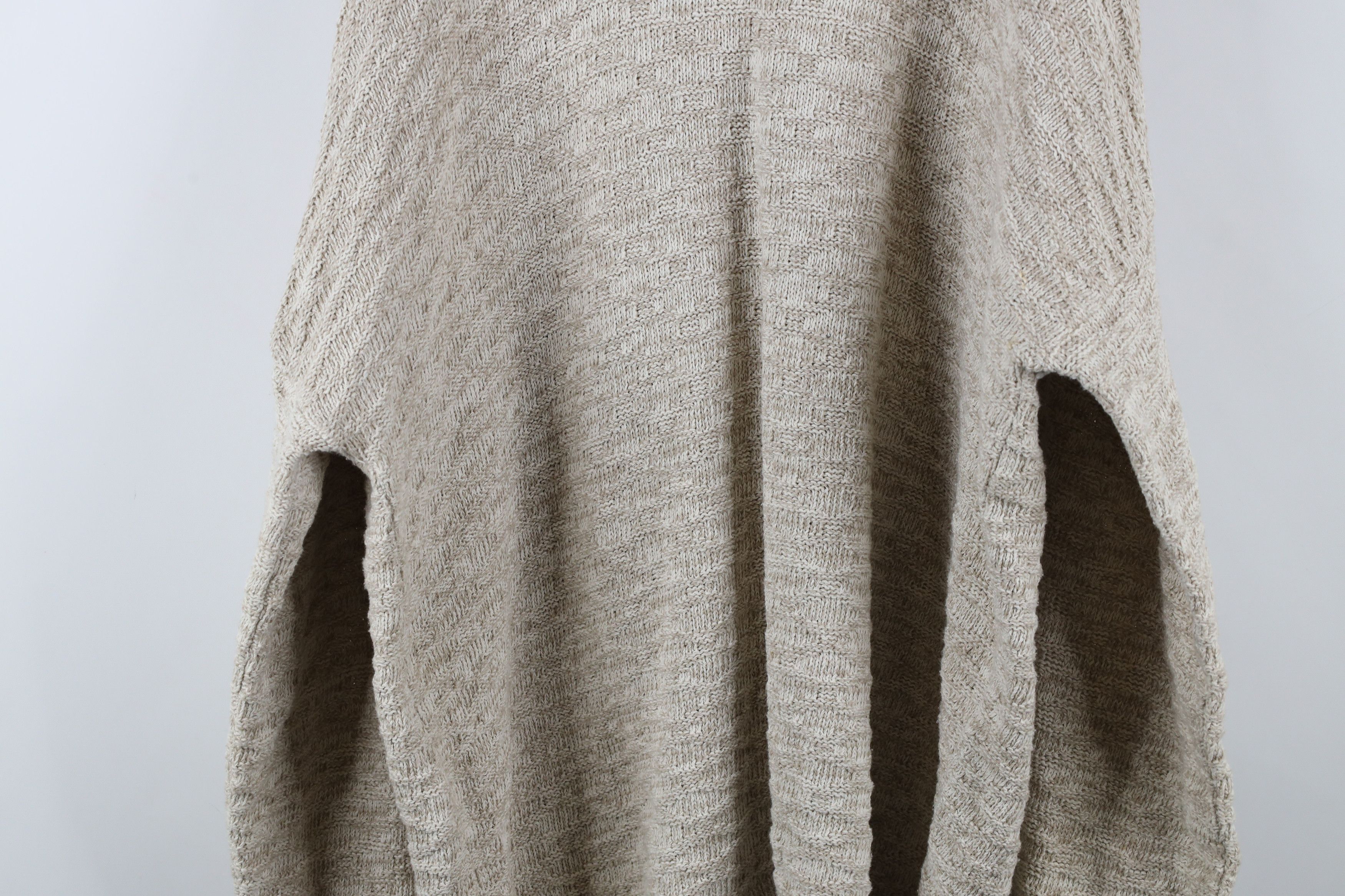 Vintage Vintage 90s Streetwear Blank Cotton Weave Knit Sweater USA Size US XL / EU 56 / 4 - 11 Thumbnail