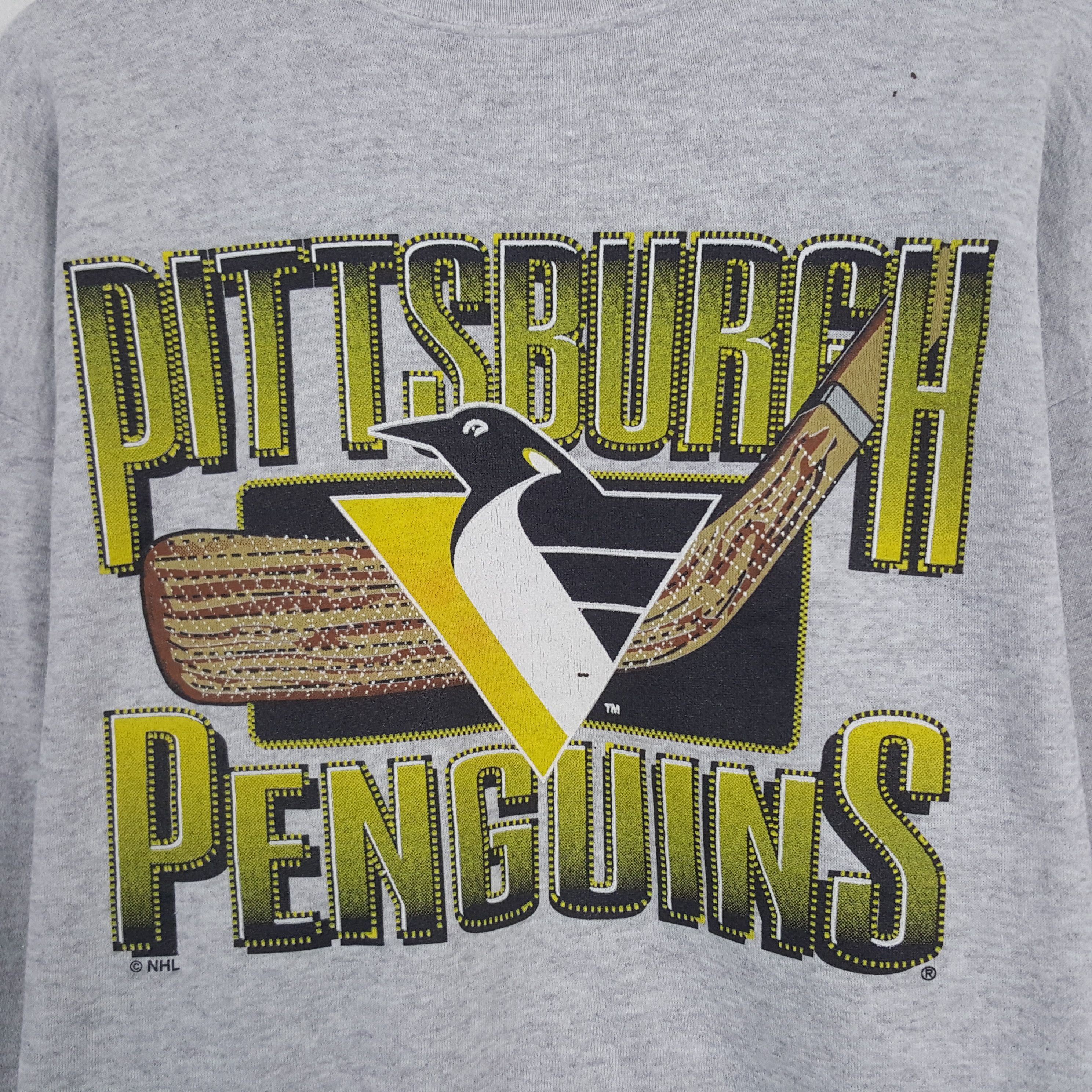 Vintage Vintage Pittburgh Penguins Sweatshirt Size US L / EU 52-54 / 3 - 2 Thumbnail