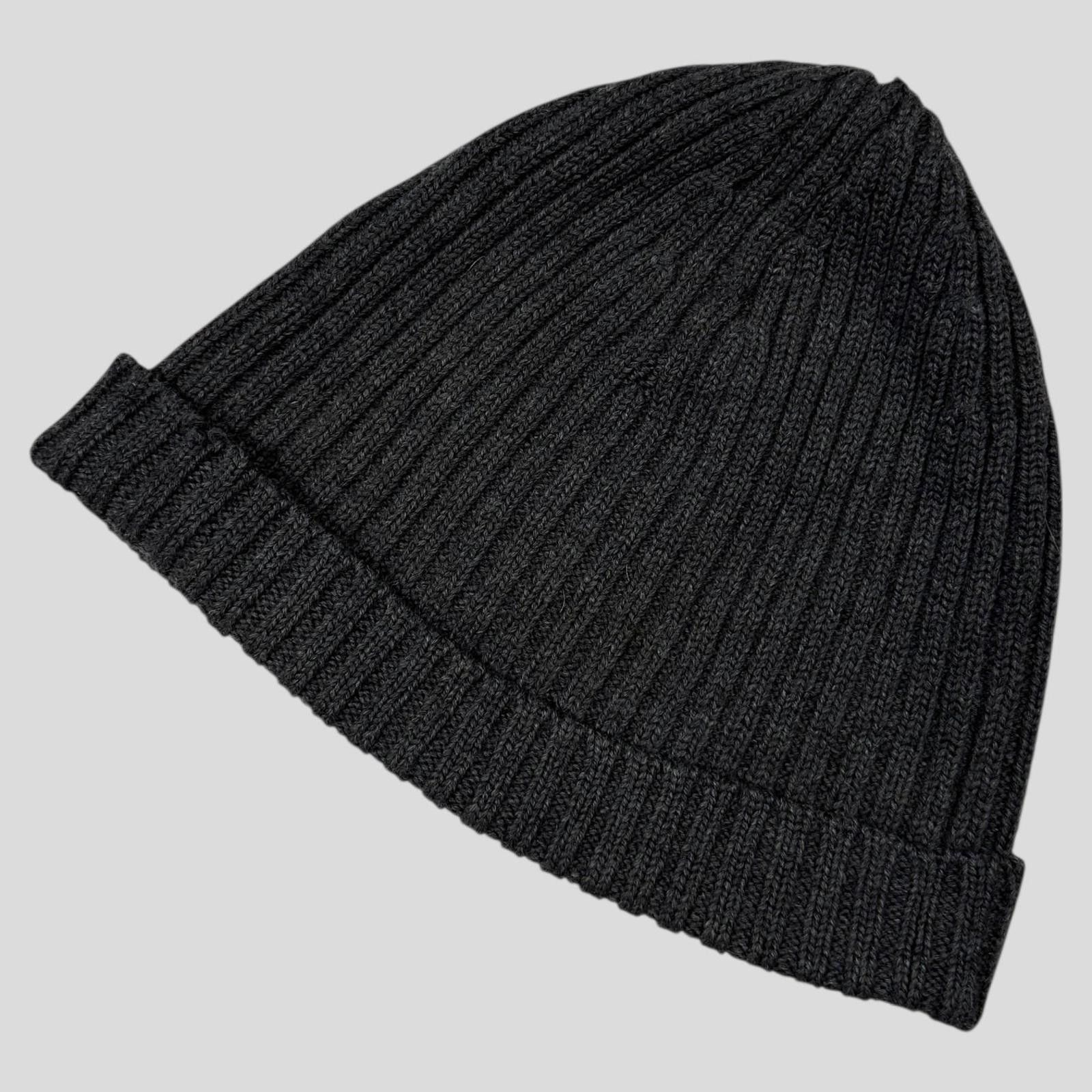 Prada Prada Sport 2007 Carbon Logo Grey Wool Beanie - OS Size ONE SIZE - 3 Thumbnail