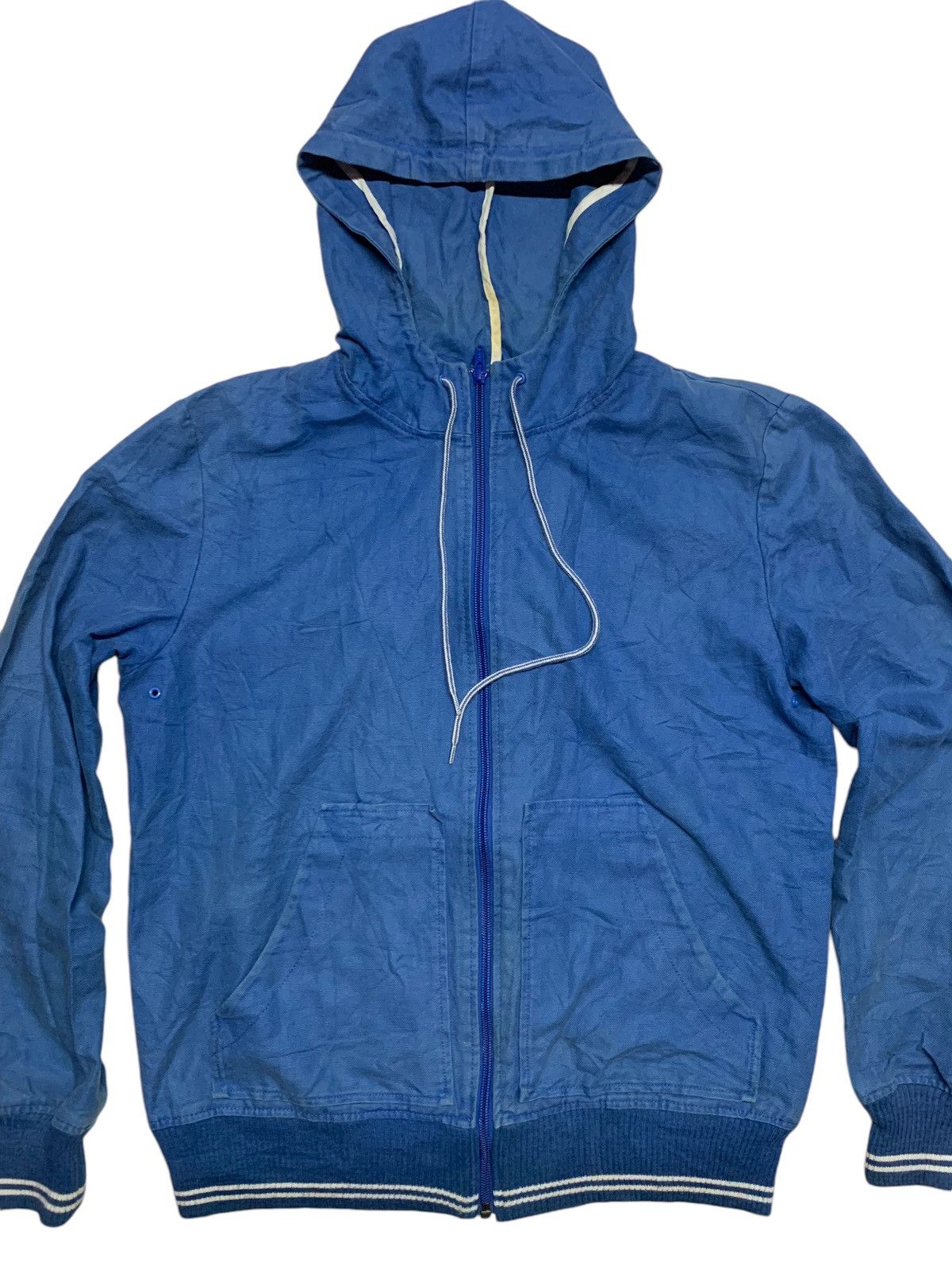 A.P.C. APC DENIM HOODED JACKET Size US M / EU 48-50 / 2 - 7 Thumbnail