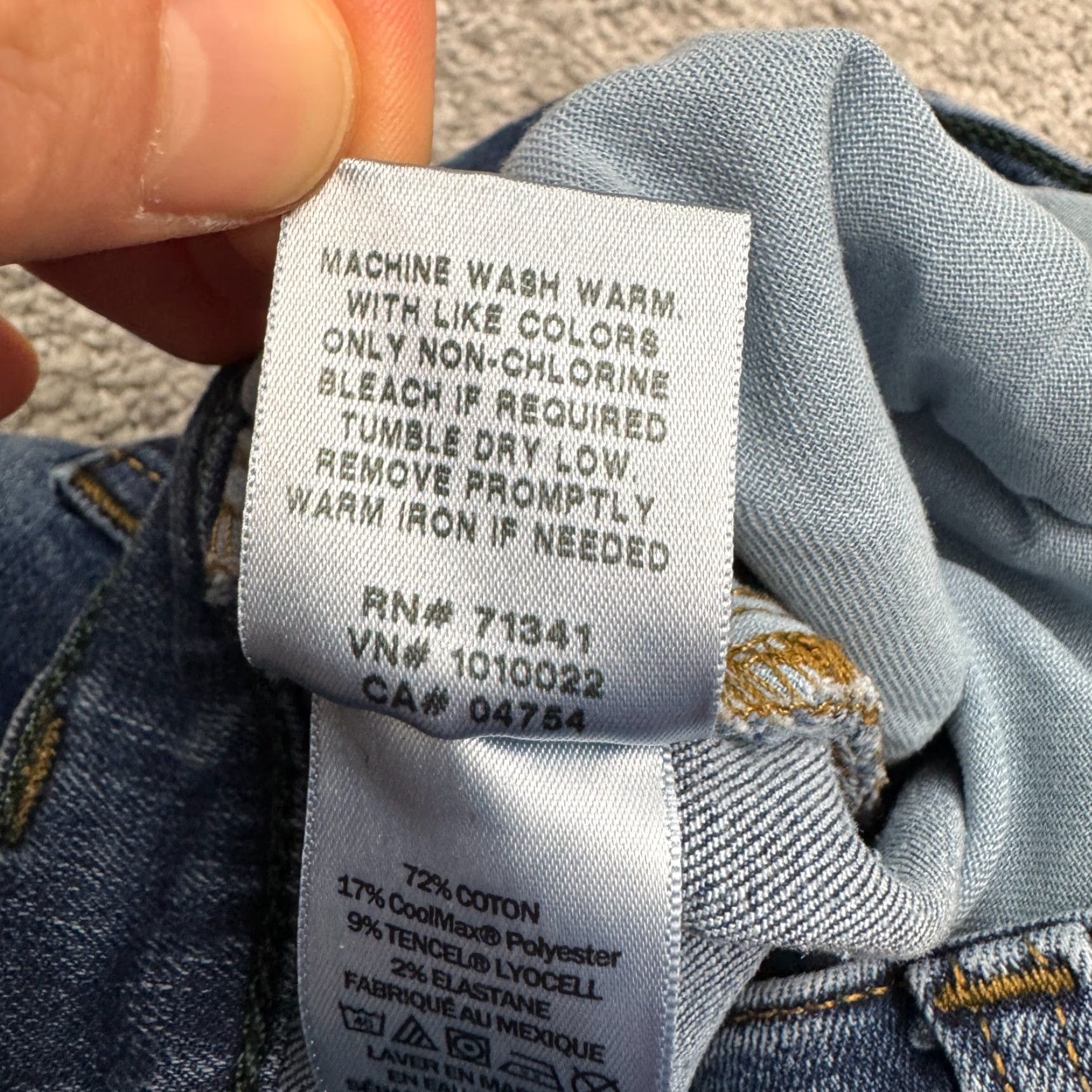 Vintage L.L. Bean Jeans Mens 40x28 Blue BeanFlex Classic Fit Denim Straight Leg Cotton Size US 40 / EU 56 - 7 Thumbnail