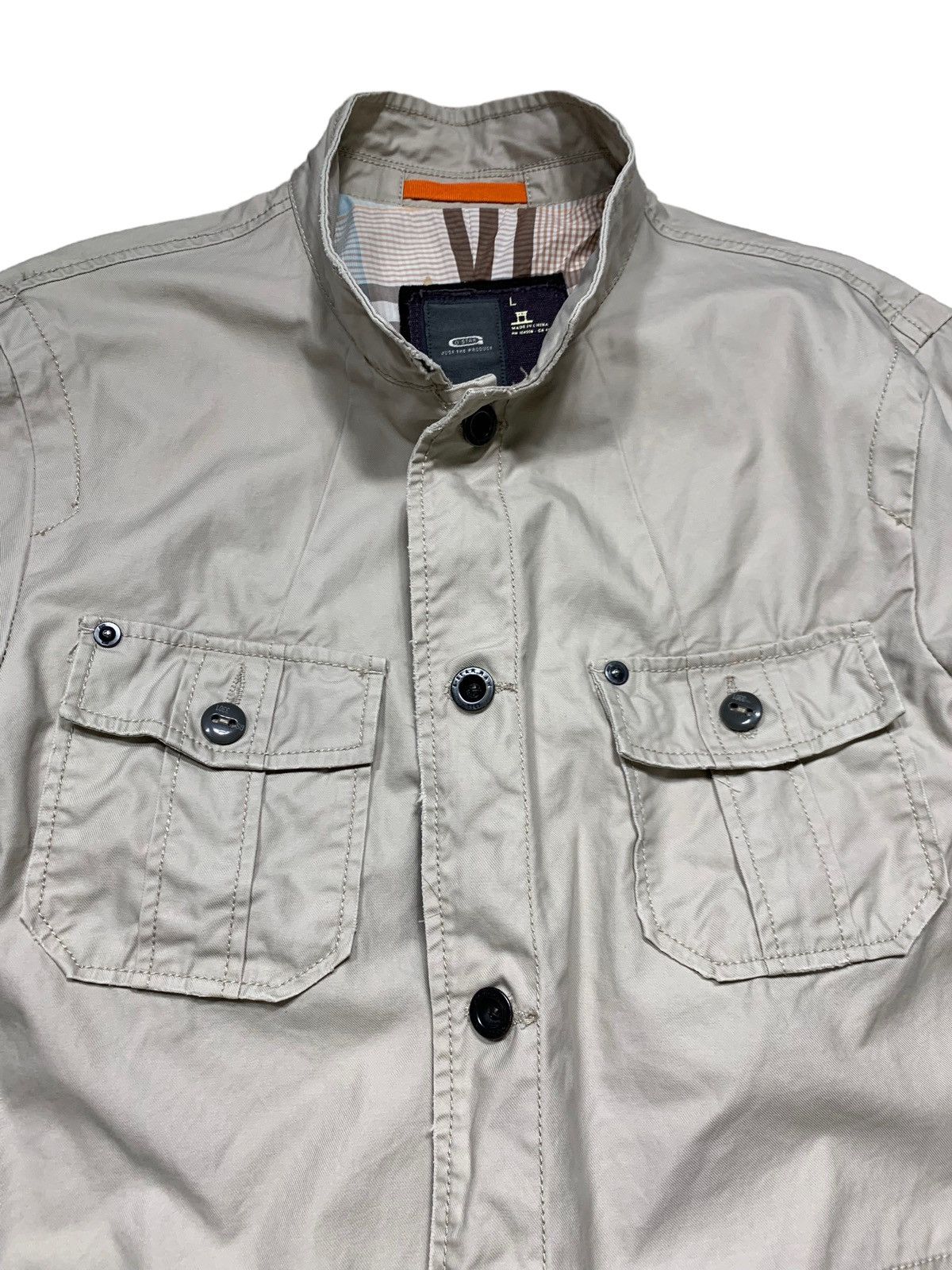 G-Star Vintage G Star Raw Multi Pockets Jacket Tactical Military Size US L / EU 52-54 / 3 - 7 Thumbnail