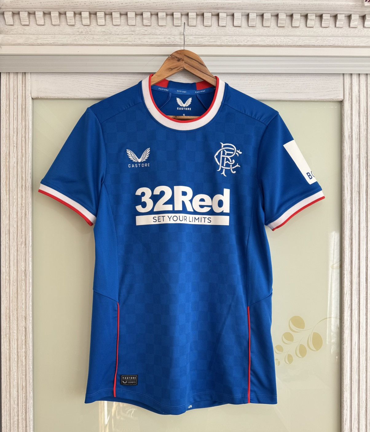 Castore Glasgow Rangers 2022-2023 Home Soccer Jersey Football Kit Size US S / EU 44-46 / 1 - 1 Thumbnail