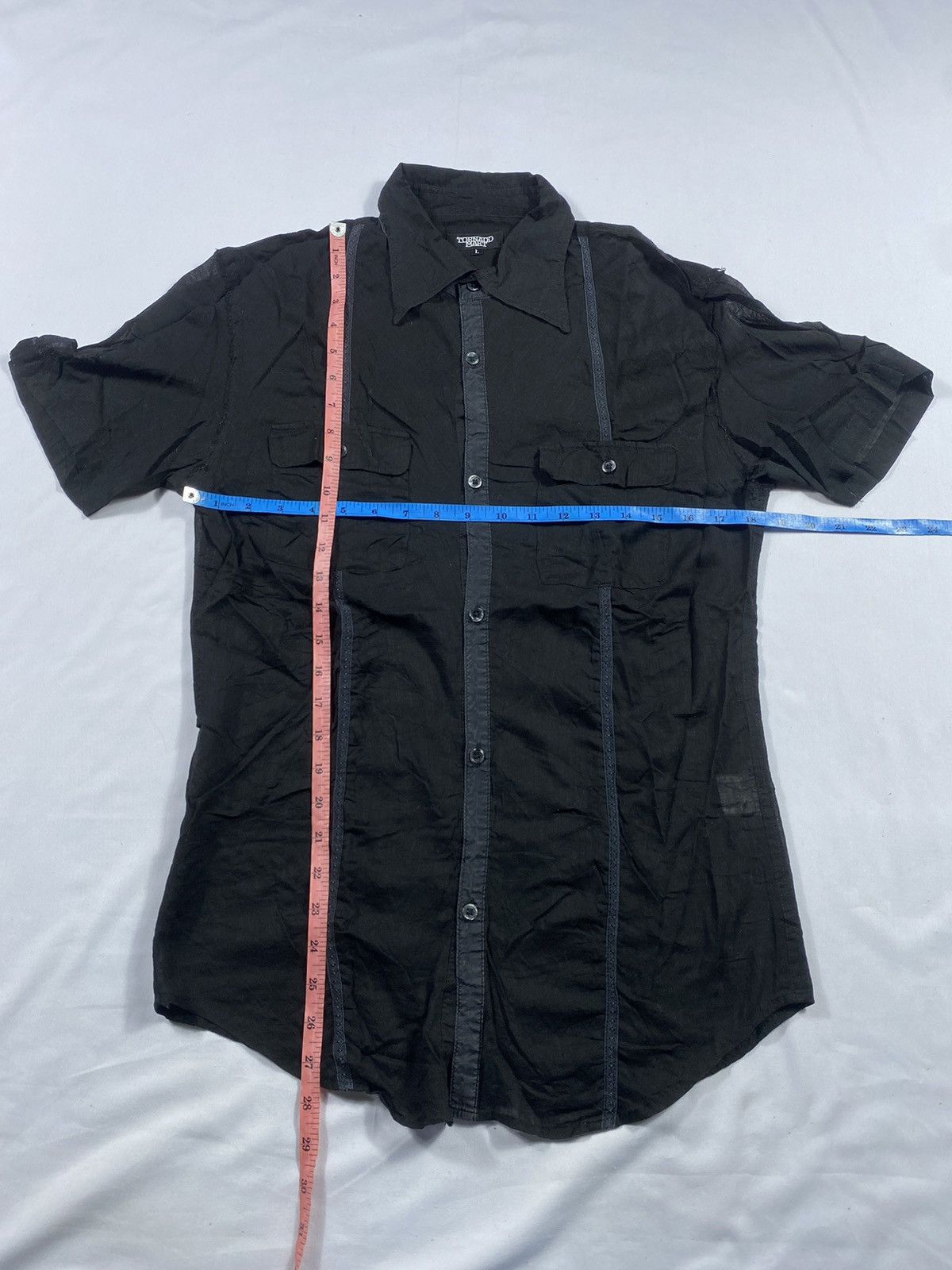Tornado Mart Japanese Tornado Mart Button Ups pocket Short Sleeve Size US S / EU 44-46 / 1 - 10 Thumbnail