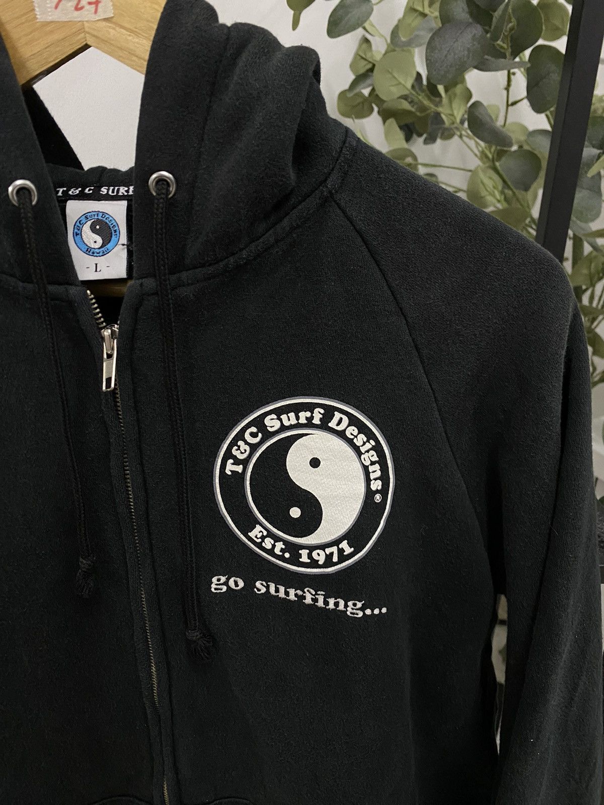 Japanese Brand T&C Surf Hoodie Size US L / EU 52-54 / 3 - 3 Thumbnail