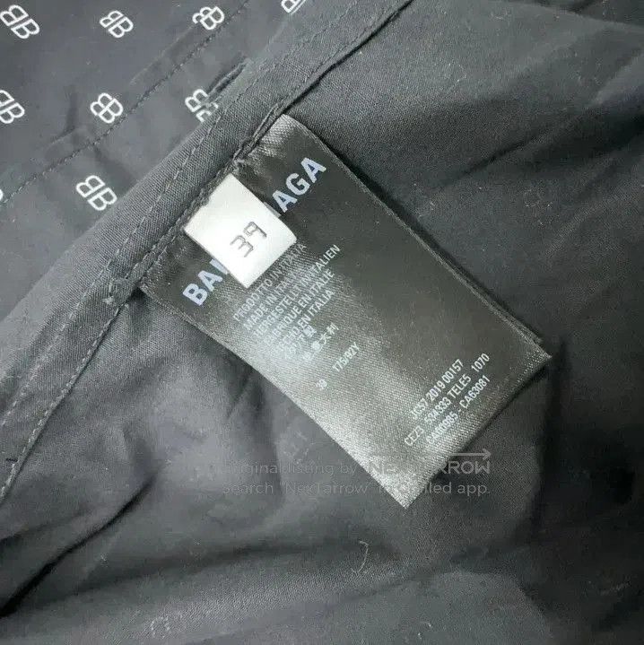 Balenciaga Balenciaga Black Letter Print Long Sleeve Shirt. Size US M / EU 48-50 / 2 - 6 Thumbnail