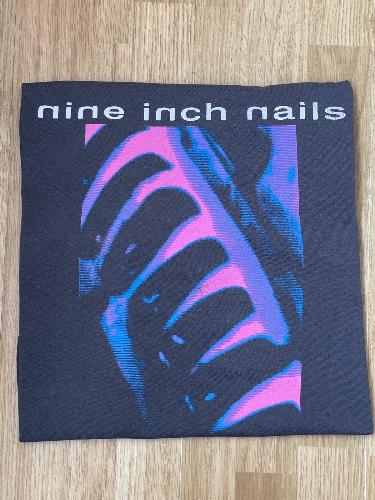 Band Tees Y2K nine inch nails t shirt tee Size US XL / EU 56 / 4 - 3 Thumbnail