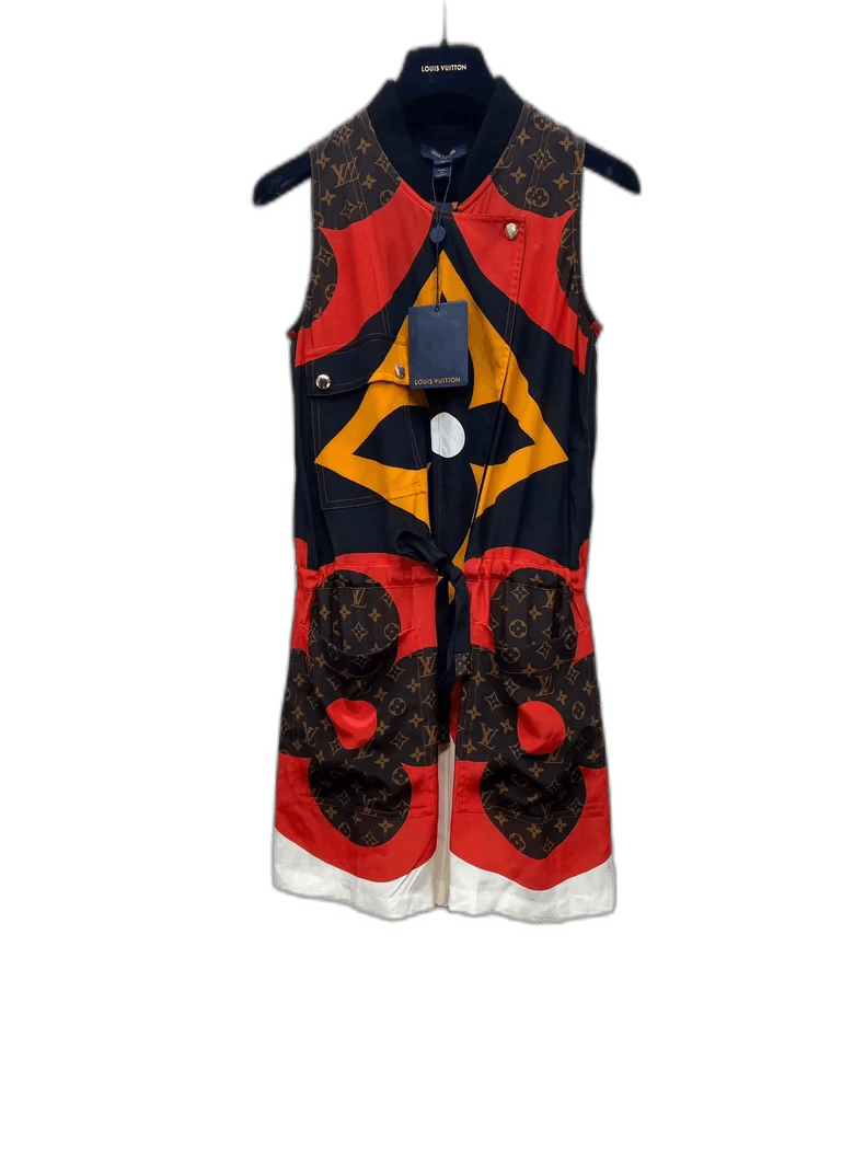 Louis Vuitton Louis Vuitton Poker Series Jumpsuit Size US 34 / EU 50 - 1 Thumbnail