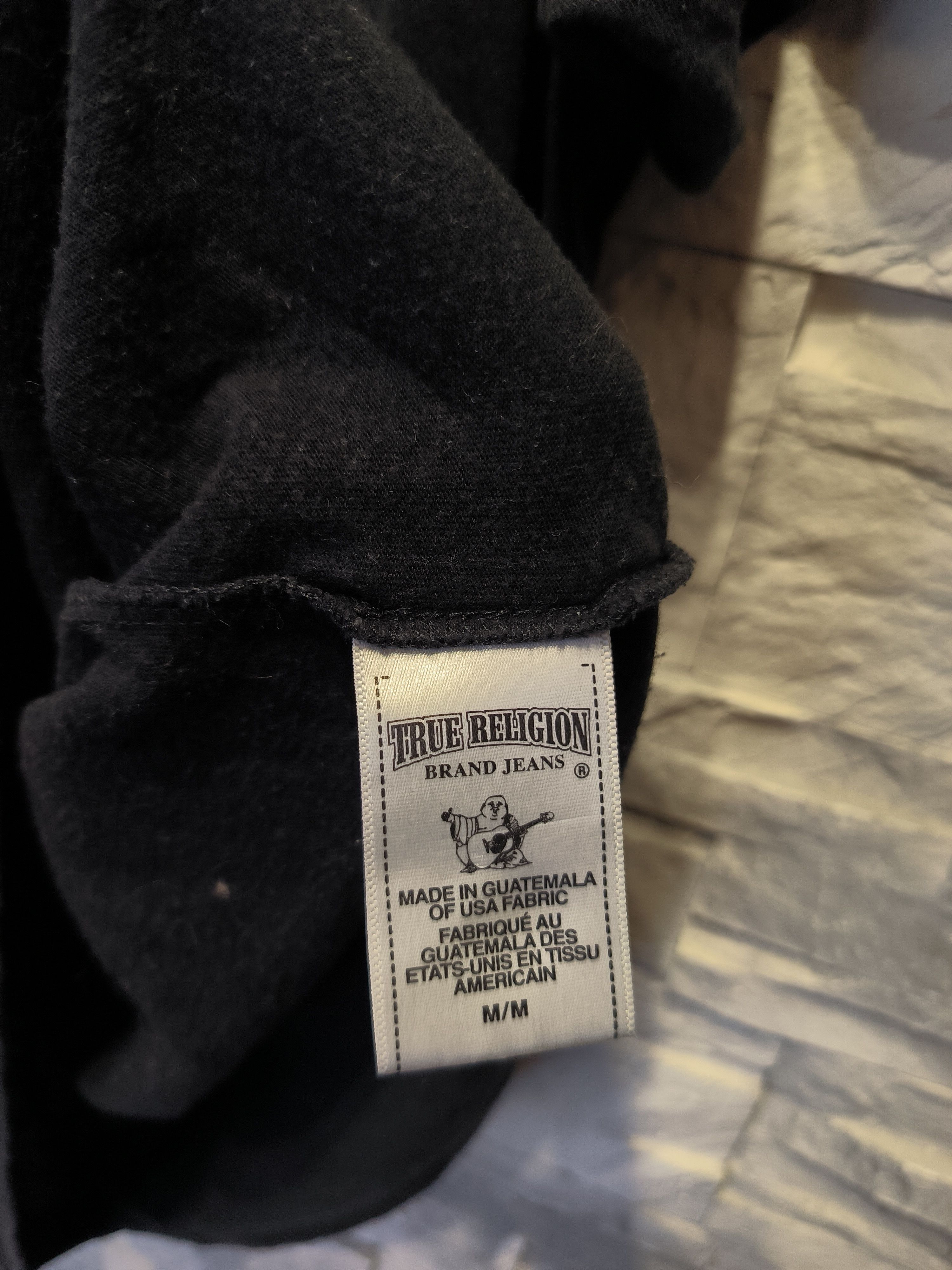 True Religion × Vintage True Religion T-Shirt Tee Vintage TR Black Logo Size US M / EU 48-50 / 2 - 5 Thumbnail