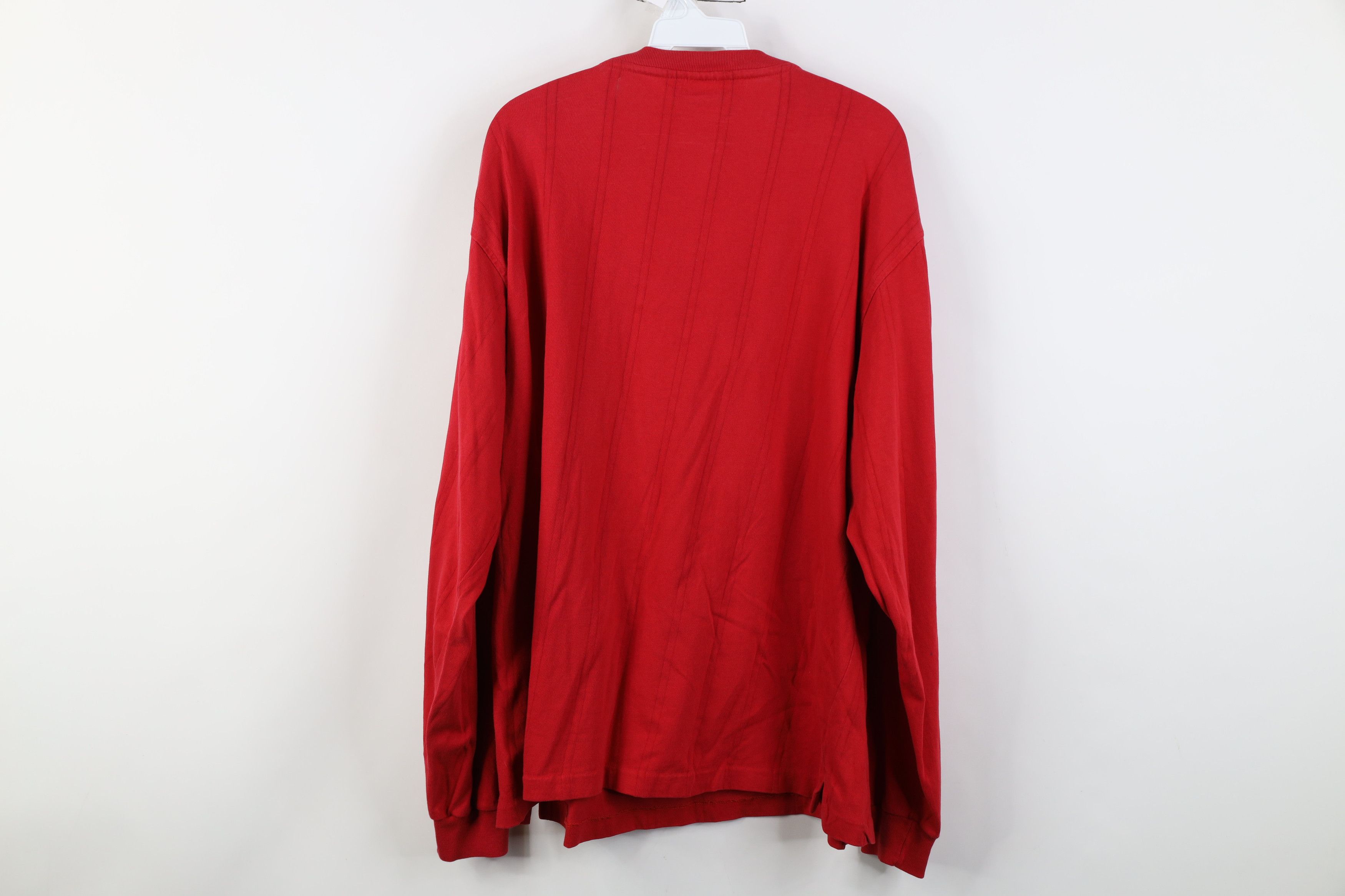 Lands' End Vintage 90s Lands End Knit Long Sleeve Henley T-Shirt USA Size US XL / EU 56 / 4 - 13 Thumbnail