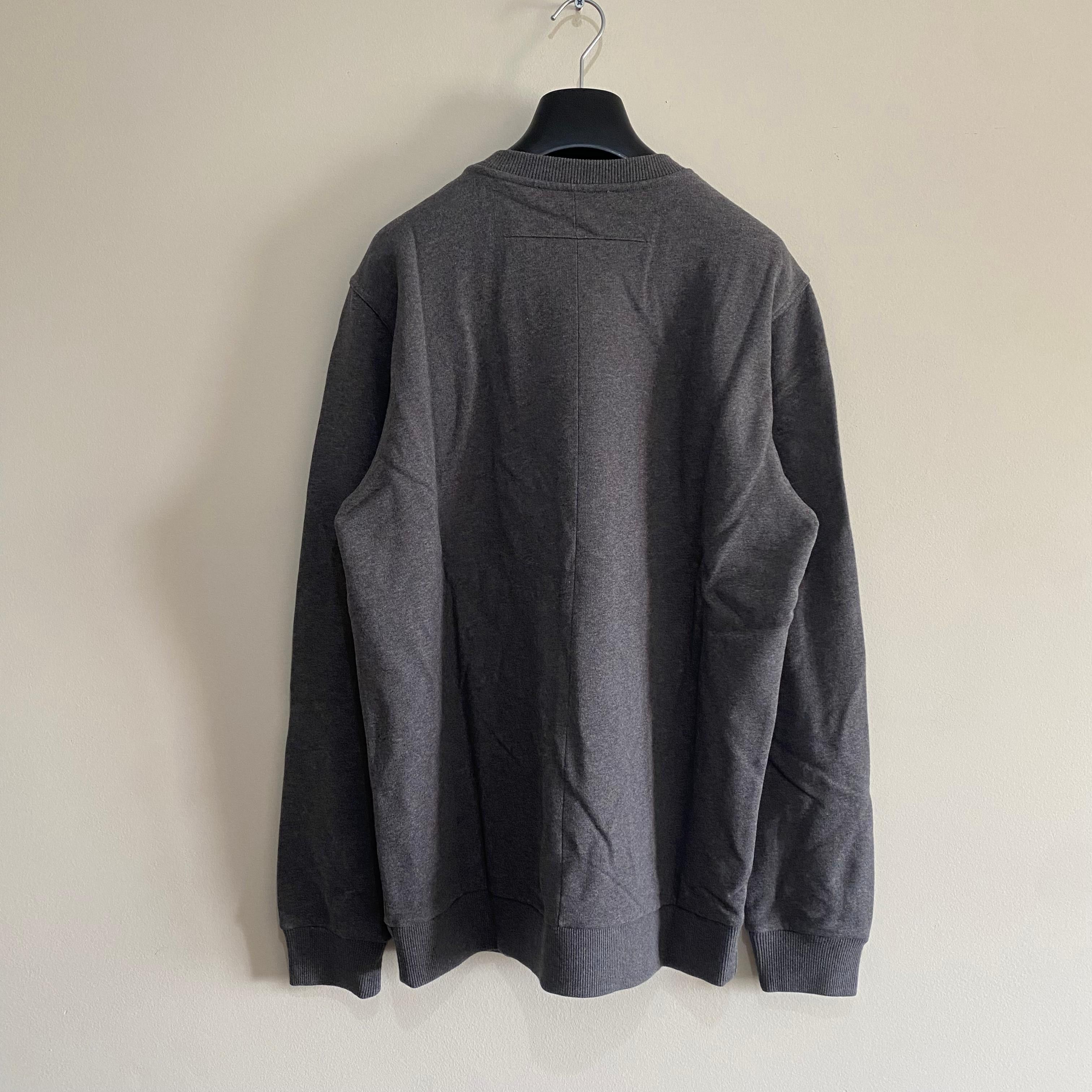 Givenchy 1 of 1 Grey Leather Logo Patches Sweatshirt Size US M / EU 48-50 / 2 - 6 Thumbnail