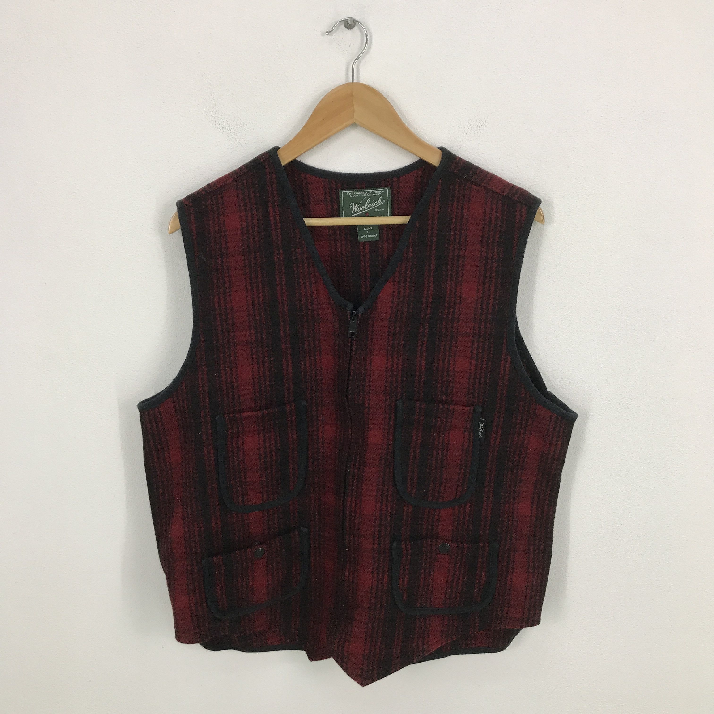 Woolrich Woolen Mills woolrich woolen mills wool zipper vests Size US L / EU 52-54 / 3 - 1 Thumbnail
