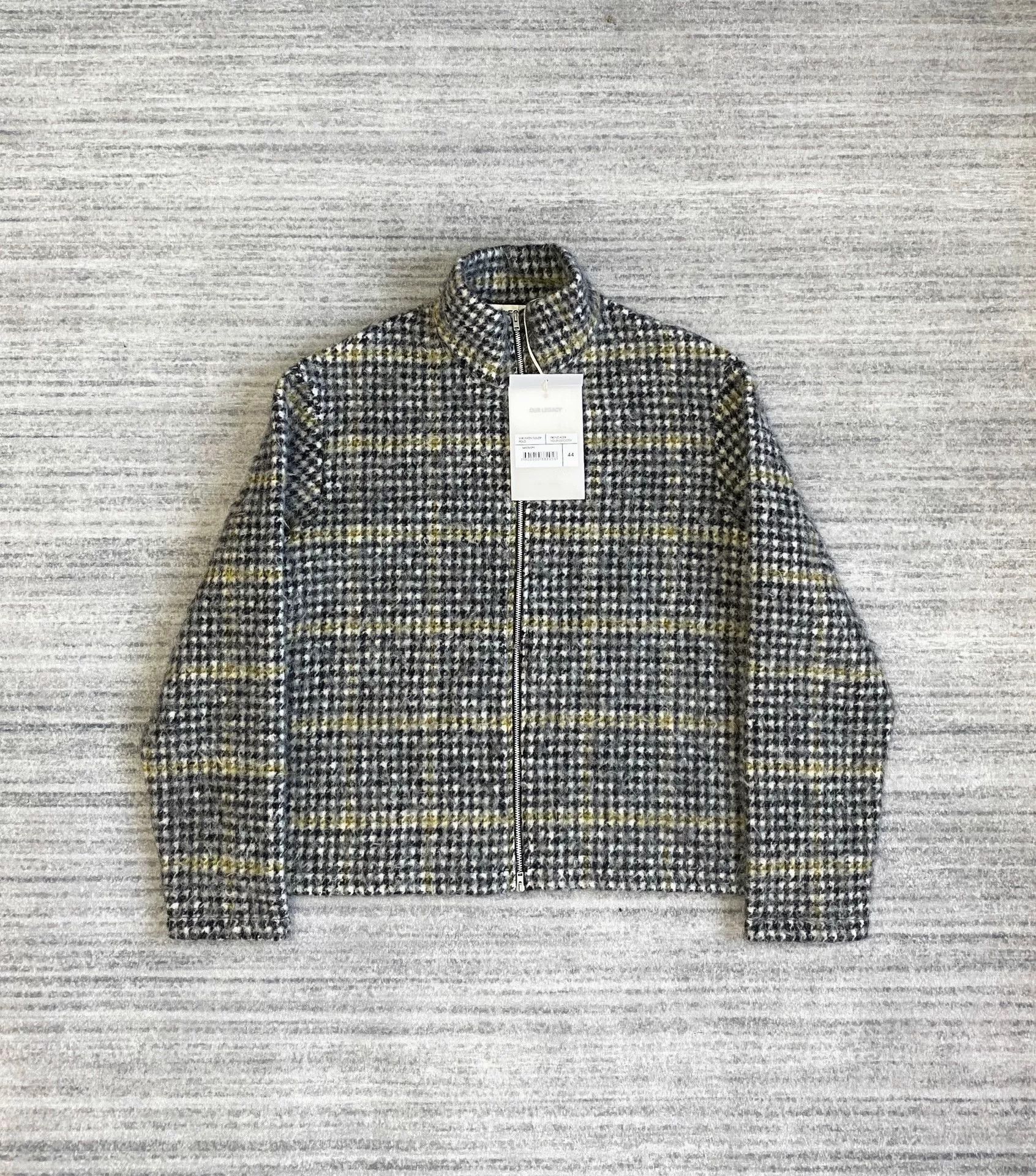 Our Legacy our legacy plaid wool jacket in yellow green Size US S / EU 44-46 / 1 - 1 Thumbnail