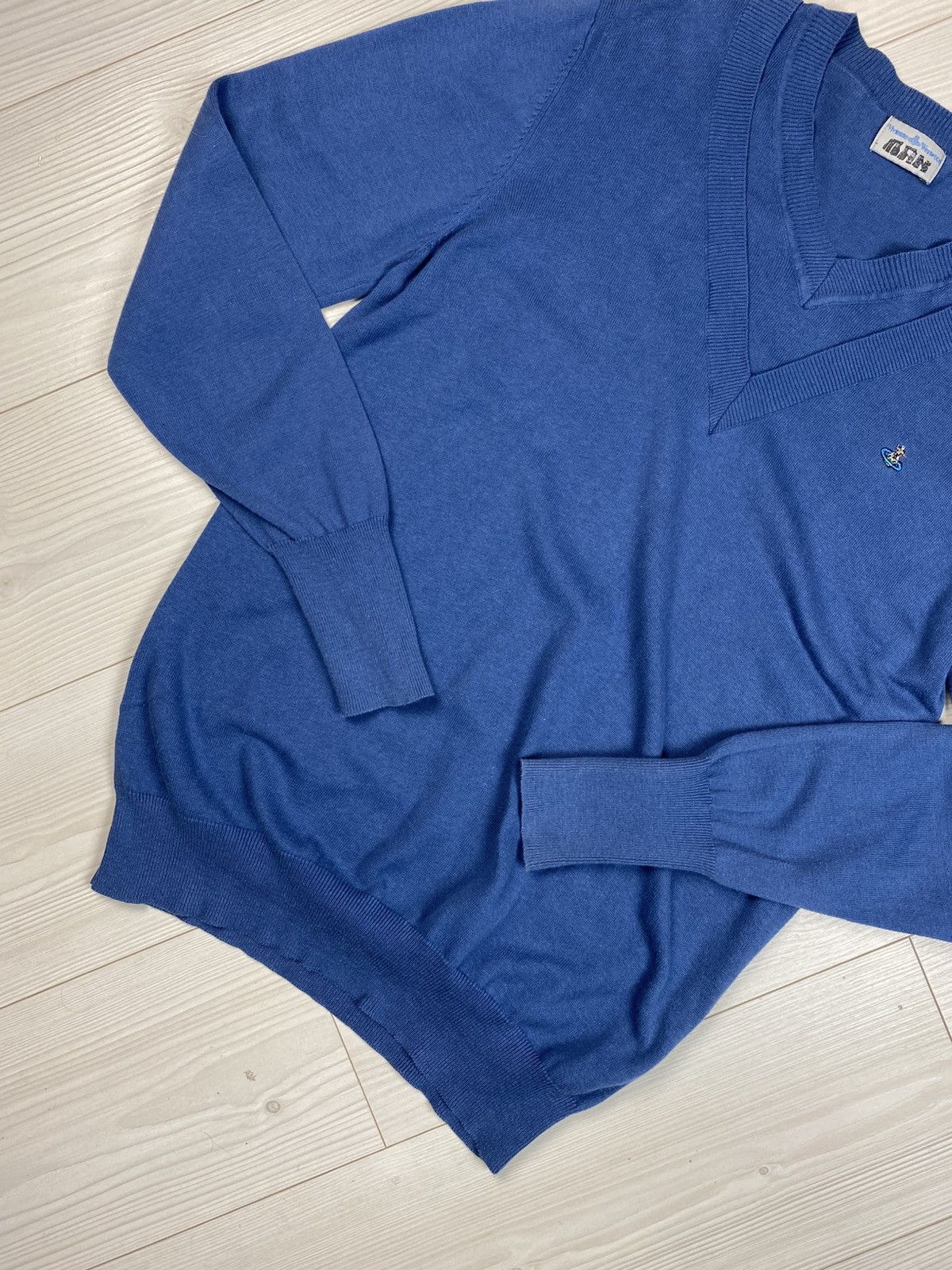 Vivienne Westwood Vintage Vivienne Westwood Man cardigan v-neck Size US XL / EU 56 / 4 - 3 Thumbnail