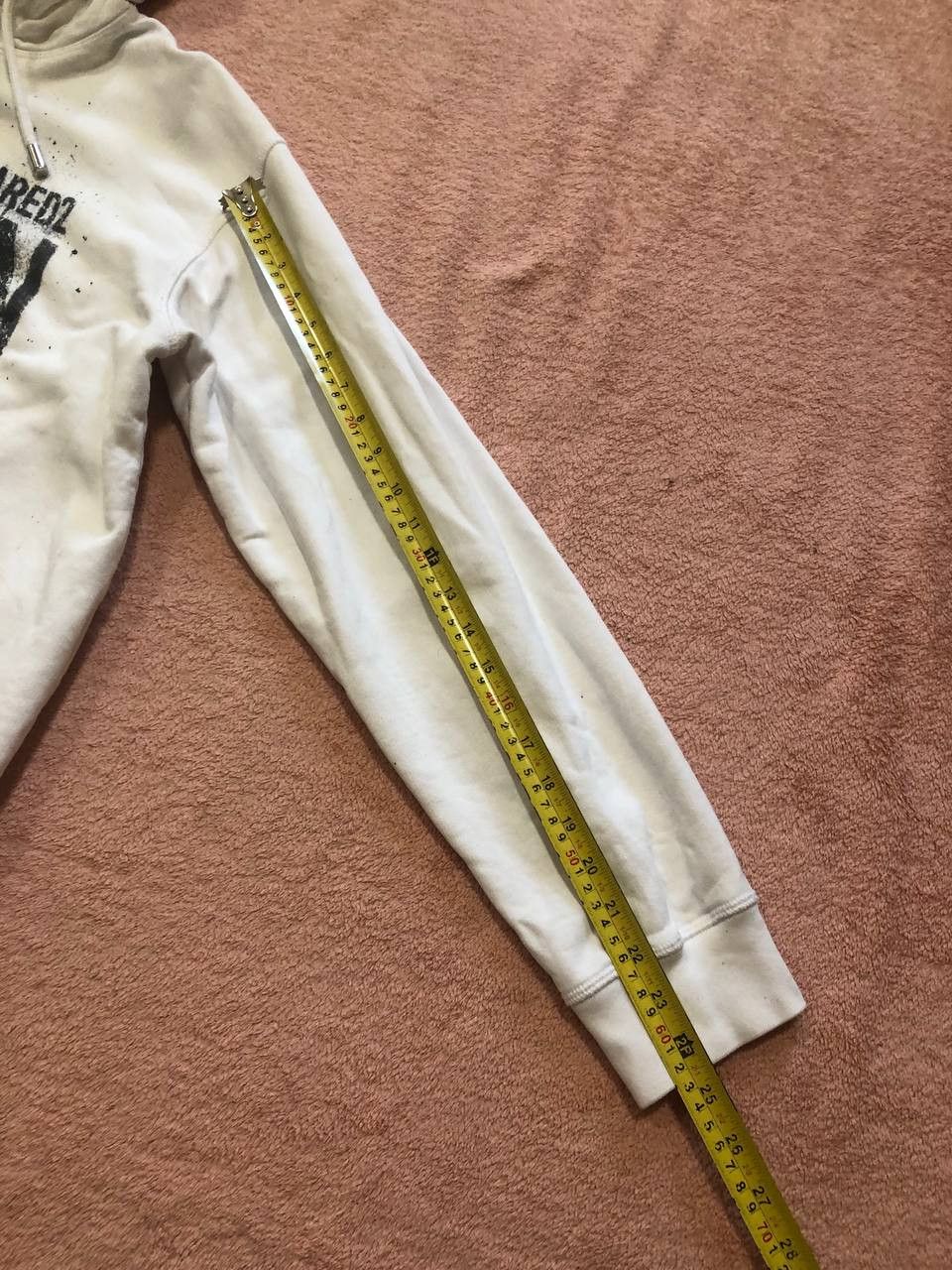 Dsquared2 Vintage Dsquared2 White Warm Hoodie Size M Size M / US 6-8 / IT 42-44 - 13 Thumbnail
