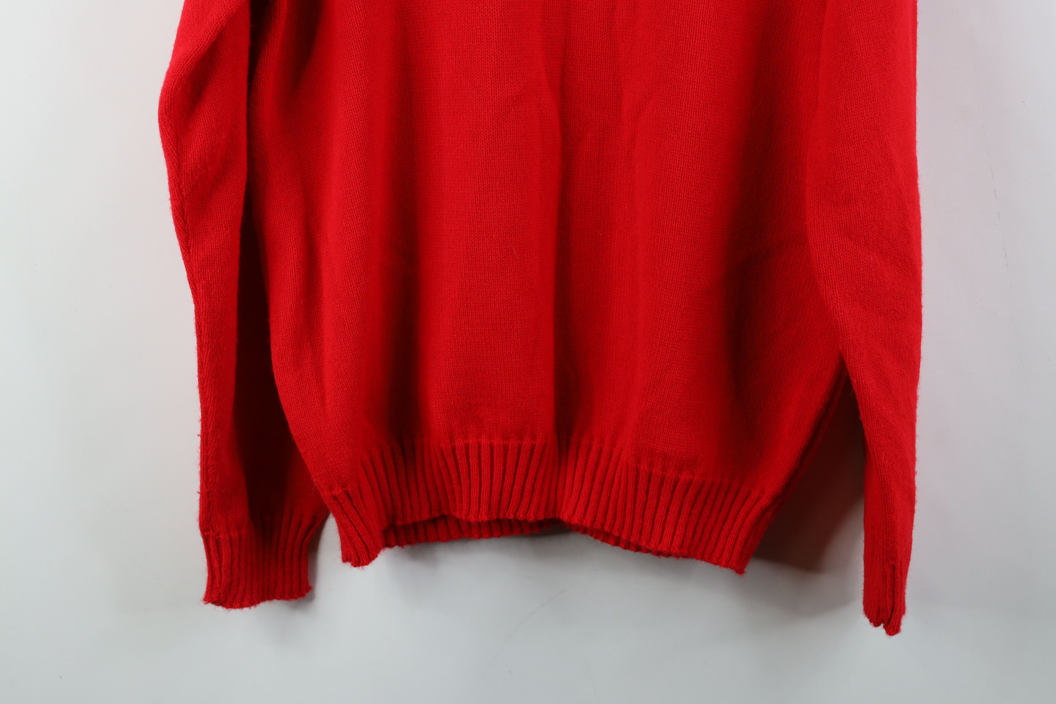 Vintage Vintage 70s 80s Ohio State University V-Neck Sweater USA Size L / US 10 / IT 46 - 13 Thumbnail