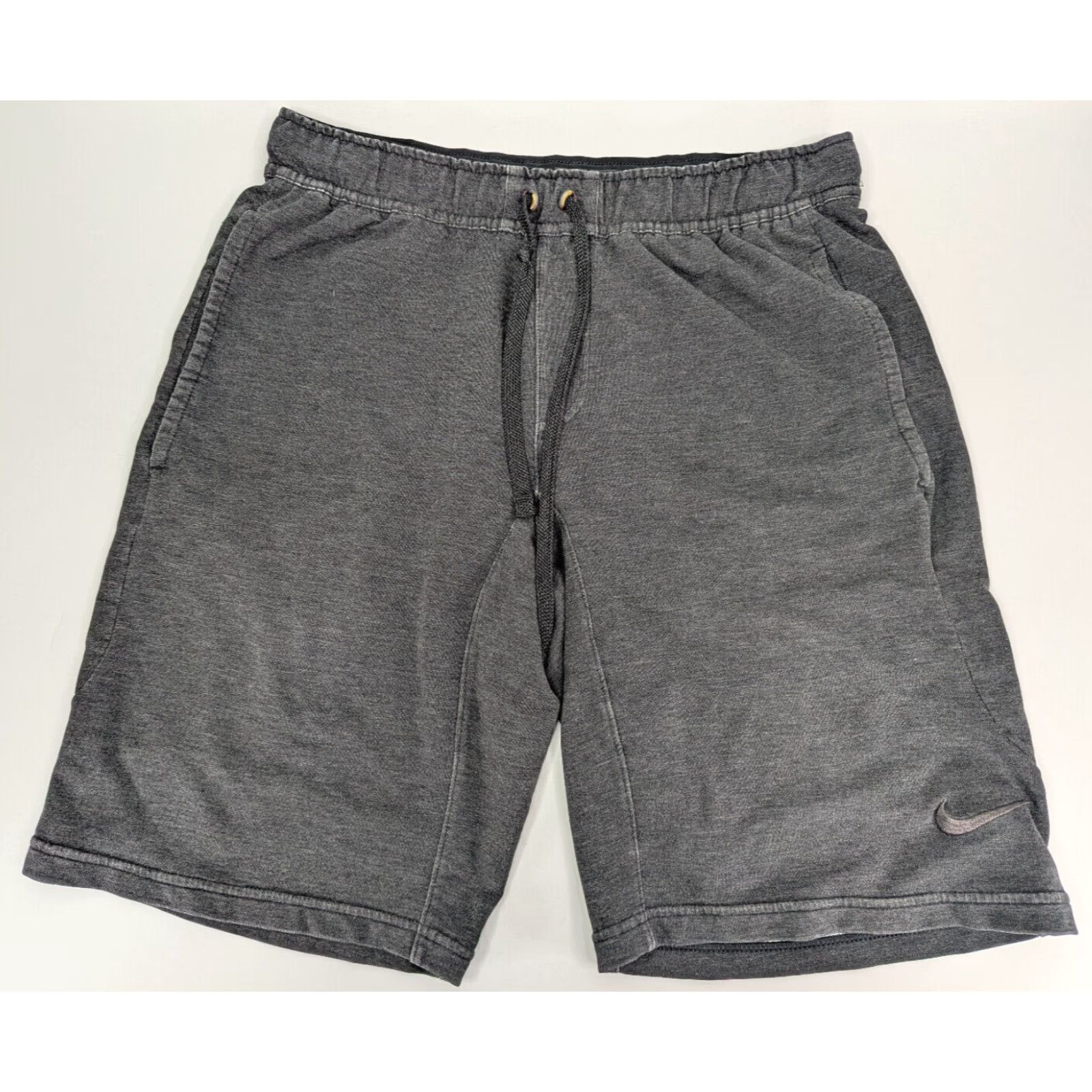 Nike Nike Pro Shorts Mens Small Gray Dri Fit Swoosh Logo Warmup Gym Training Sports Size US 29 - 2 Thumbnail