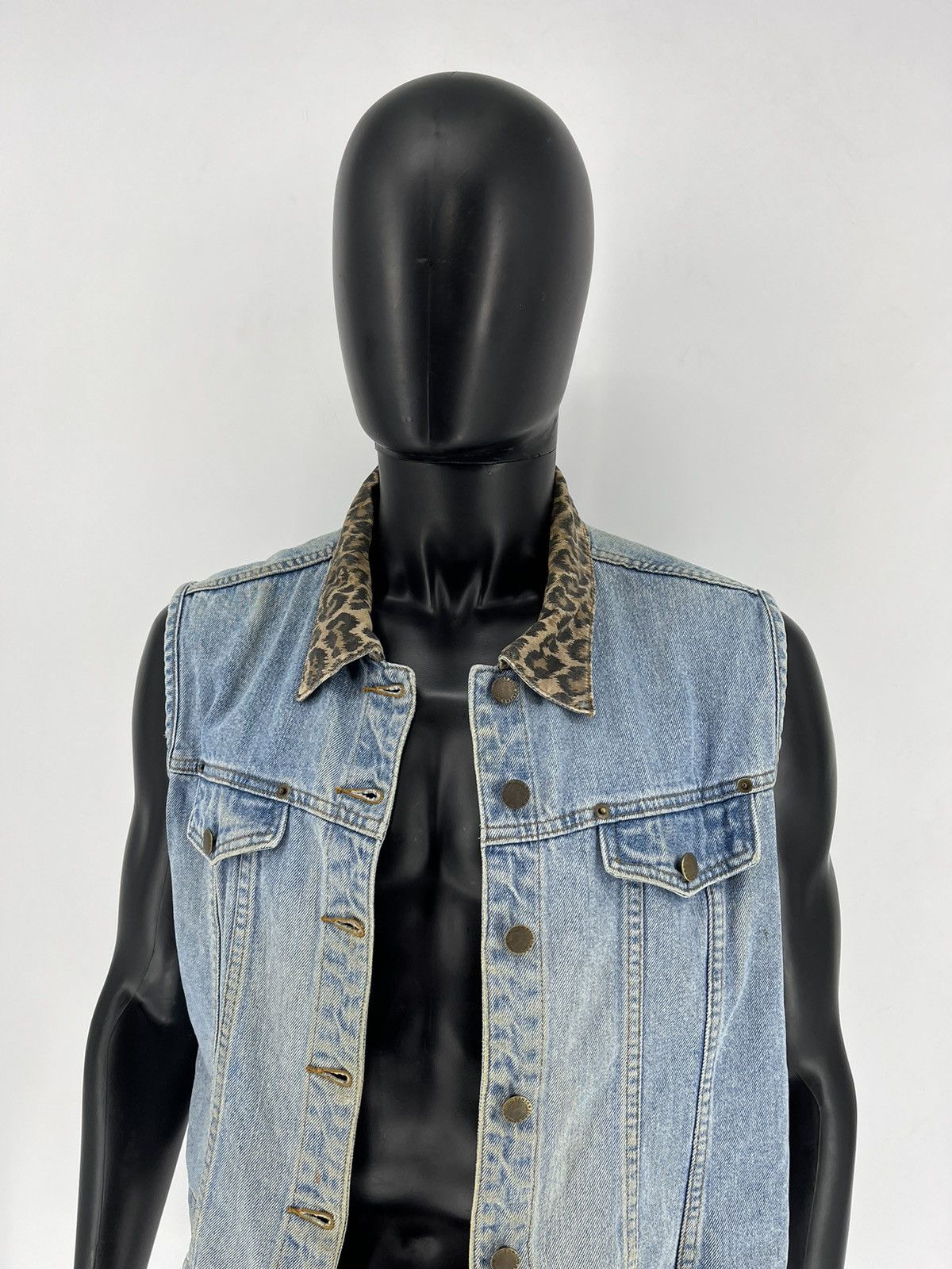 John Baner × Vintage John Baner Avant Garde Japanese Brand Denim Jacket Size US M / EU 48-50 / 2 - 4 Thumbnail