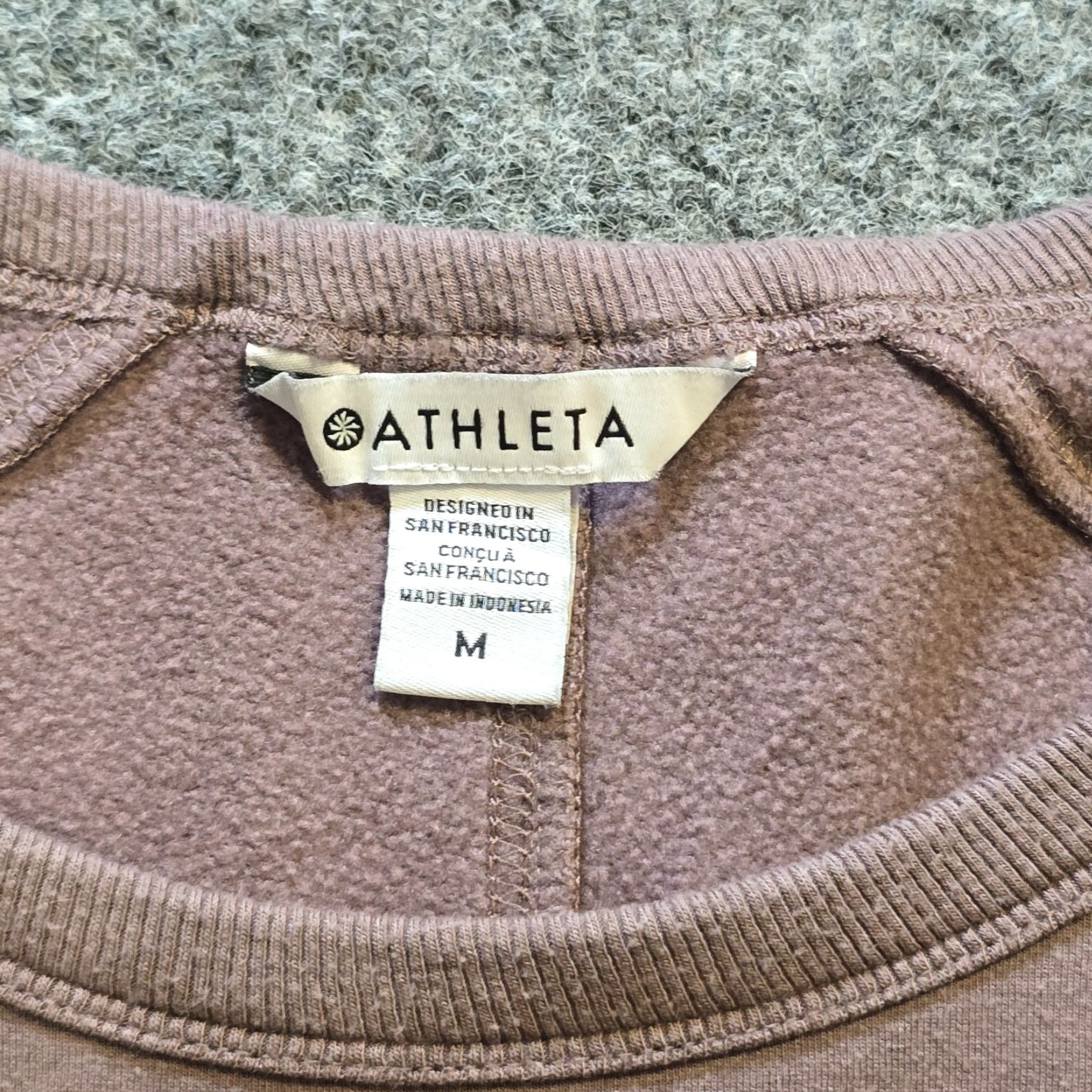 Athleta Athleta Sweater Women Size Medium Brown Sweatshirt Long Sleeve Casual Lounge Womens Size M / US 6-8 / IT 42-44 - 3 Thumbnail